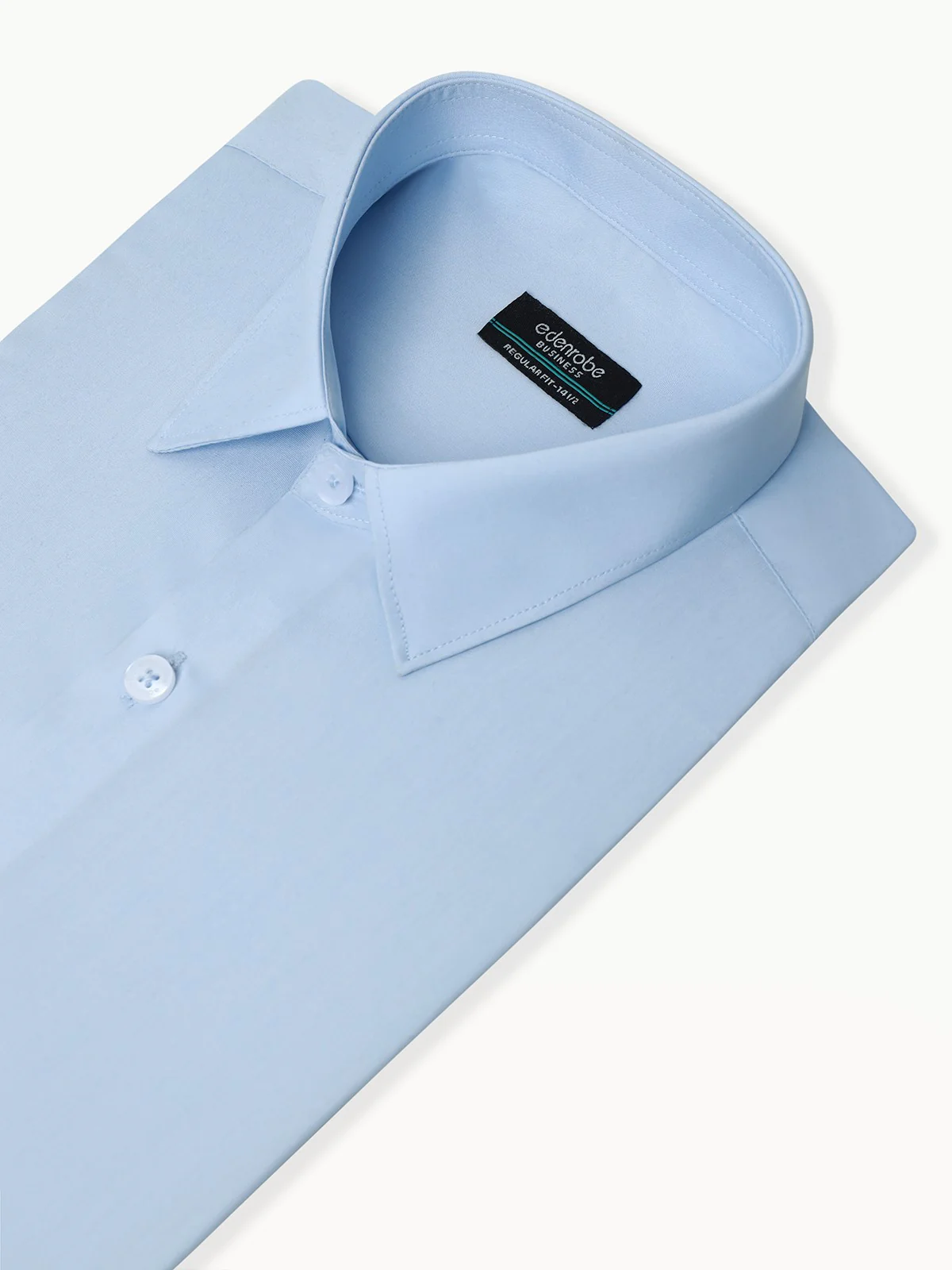 Men's Sky Blue Shirt Plain - EMTSB22-116 - Image 2