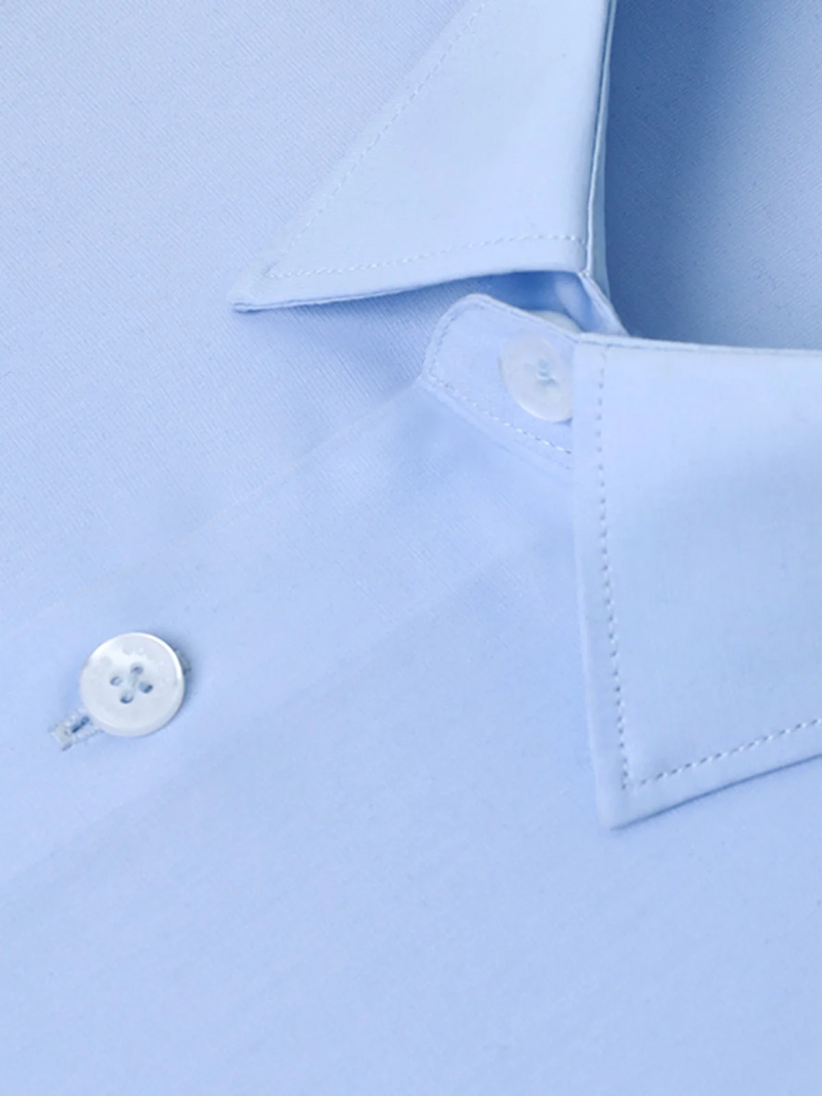 Men's Sky Blue Shirt Plain - EMTSB22-121 - Image 3