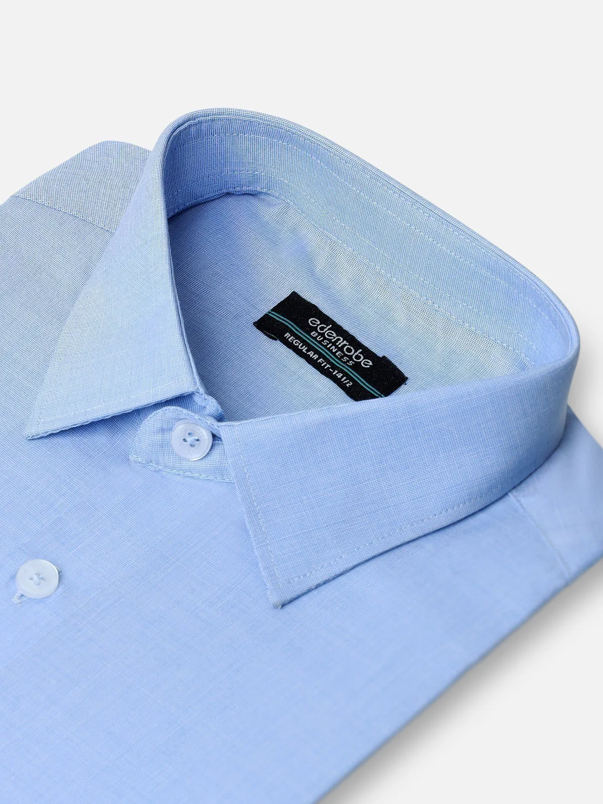 Men's Sky Blue Shirt Plain - EMTSB22-129 - Image 3