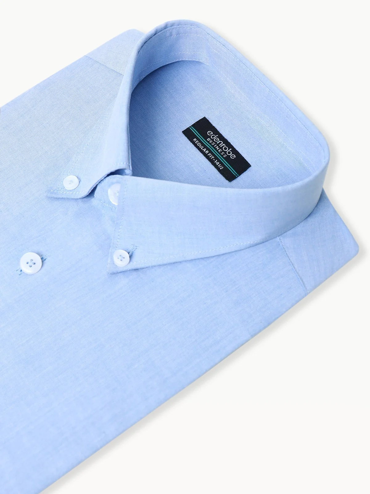 Men's Sky Blue Shirt Plain - EMTSB22-130 - Image 2