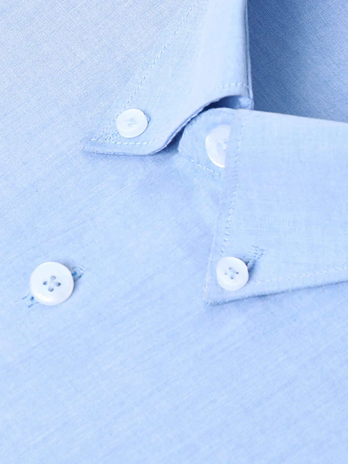 Men's Sky Blue Shirt Plain - EMTSB22-130 - Image 3