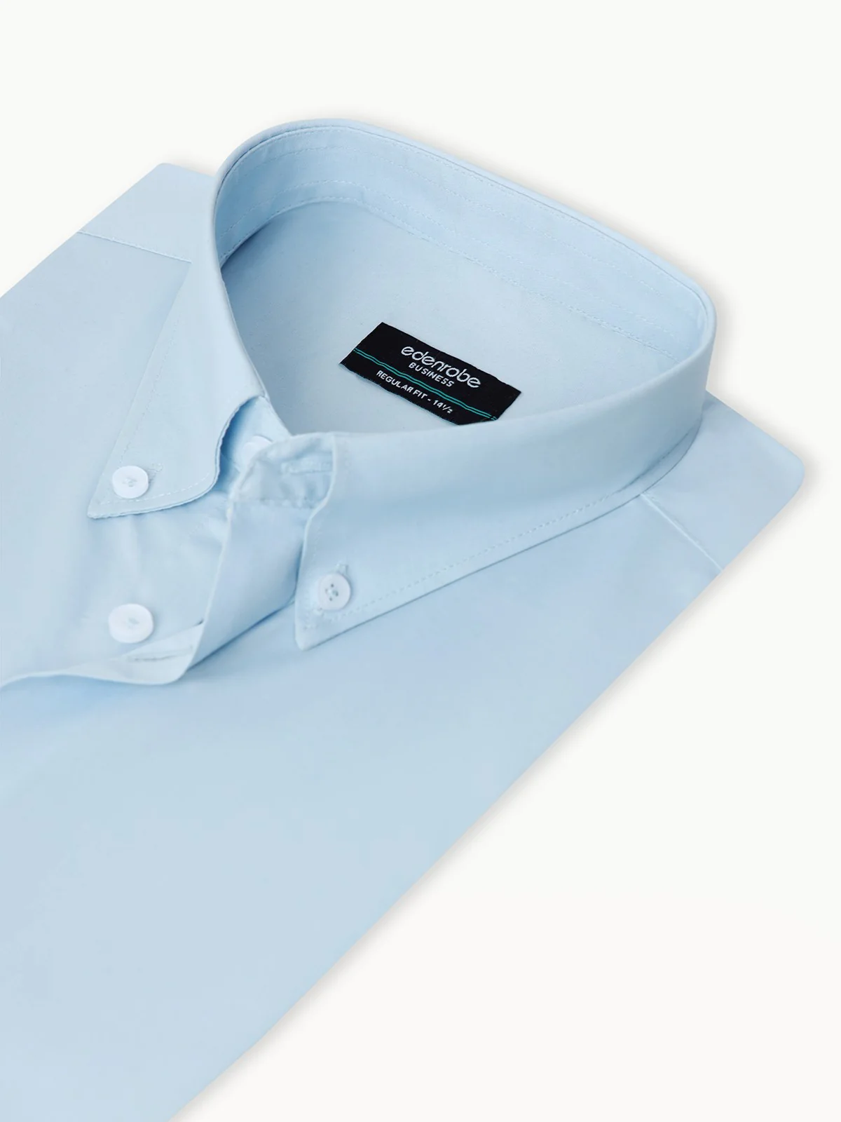 Men's Sky Blue Shirt Plain - EMTSB22-138 - Image 3