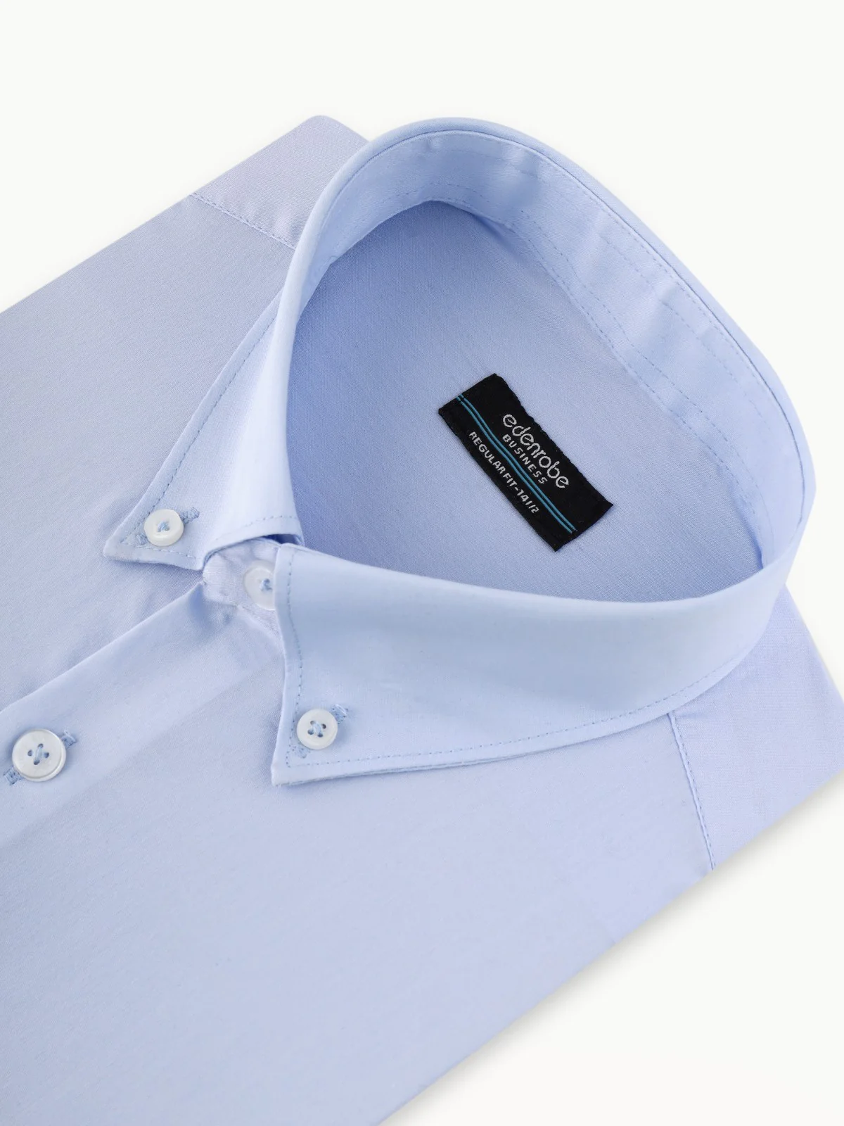Men's Sky Blue Shirt Plain - EMTSB22-139 - Image 2