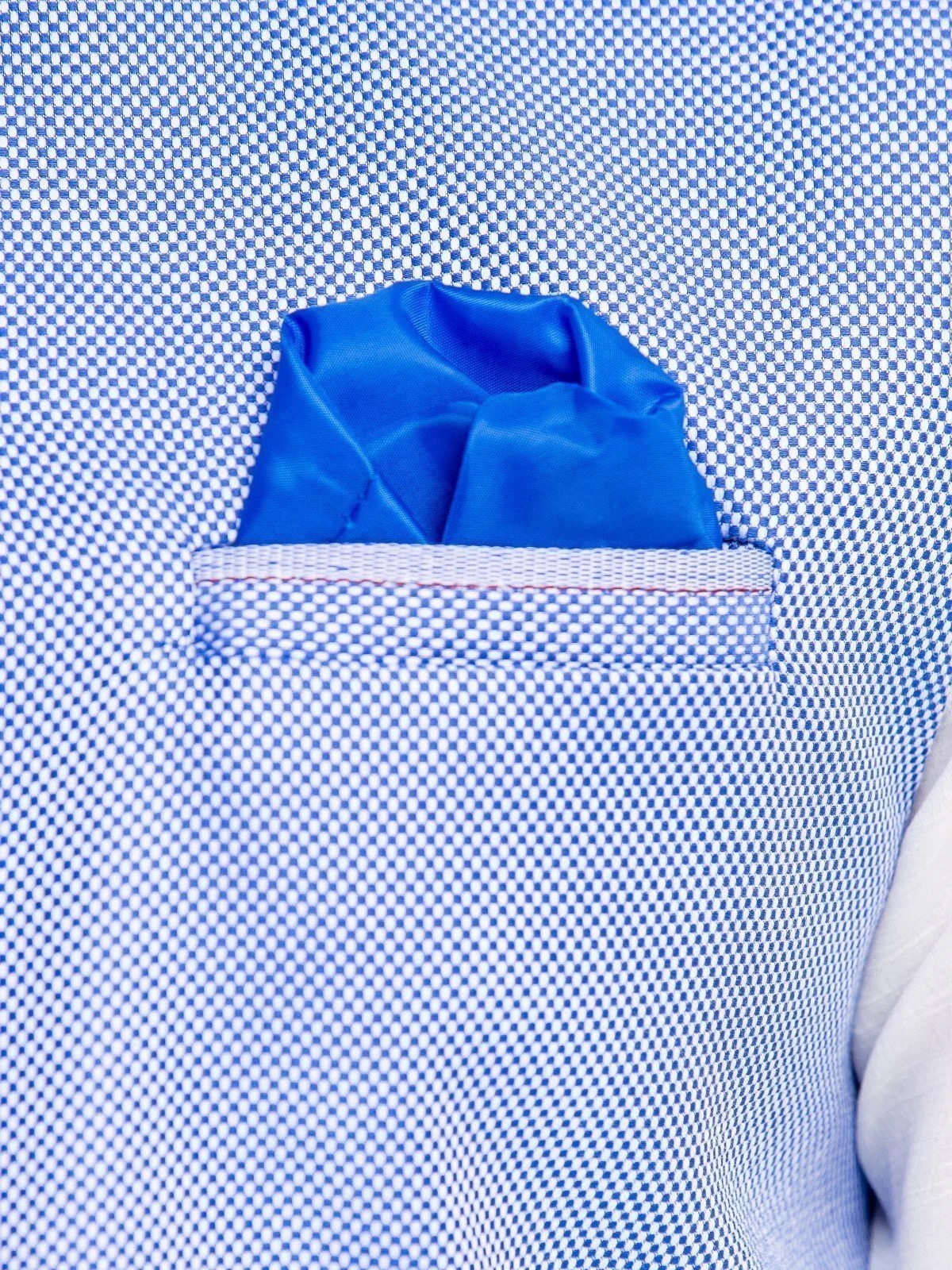 Men's Sky Blue Waist Coat - EMTWC23-35874 - Image 5