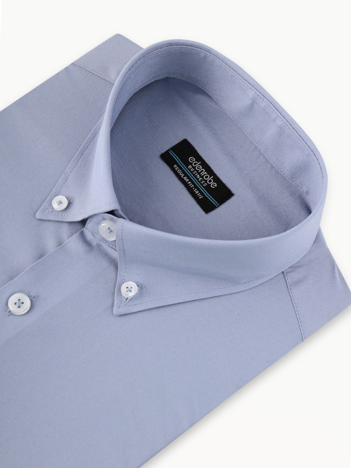 Men's Steel Blue Shirt Plain - EMTSB22-100 - Image 2