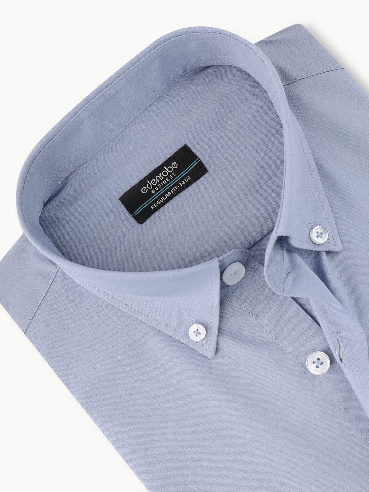 Men's Steel Blue Shirt Plain - EMTSB22-100 - Image 4