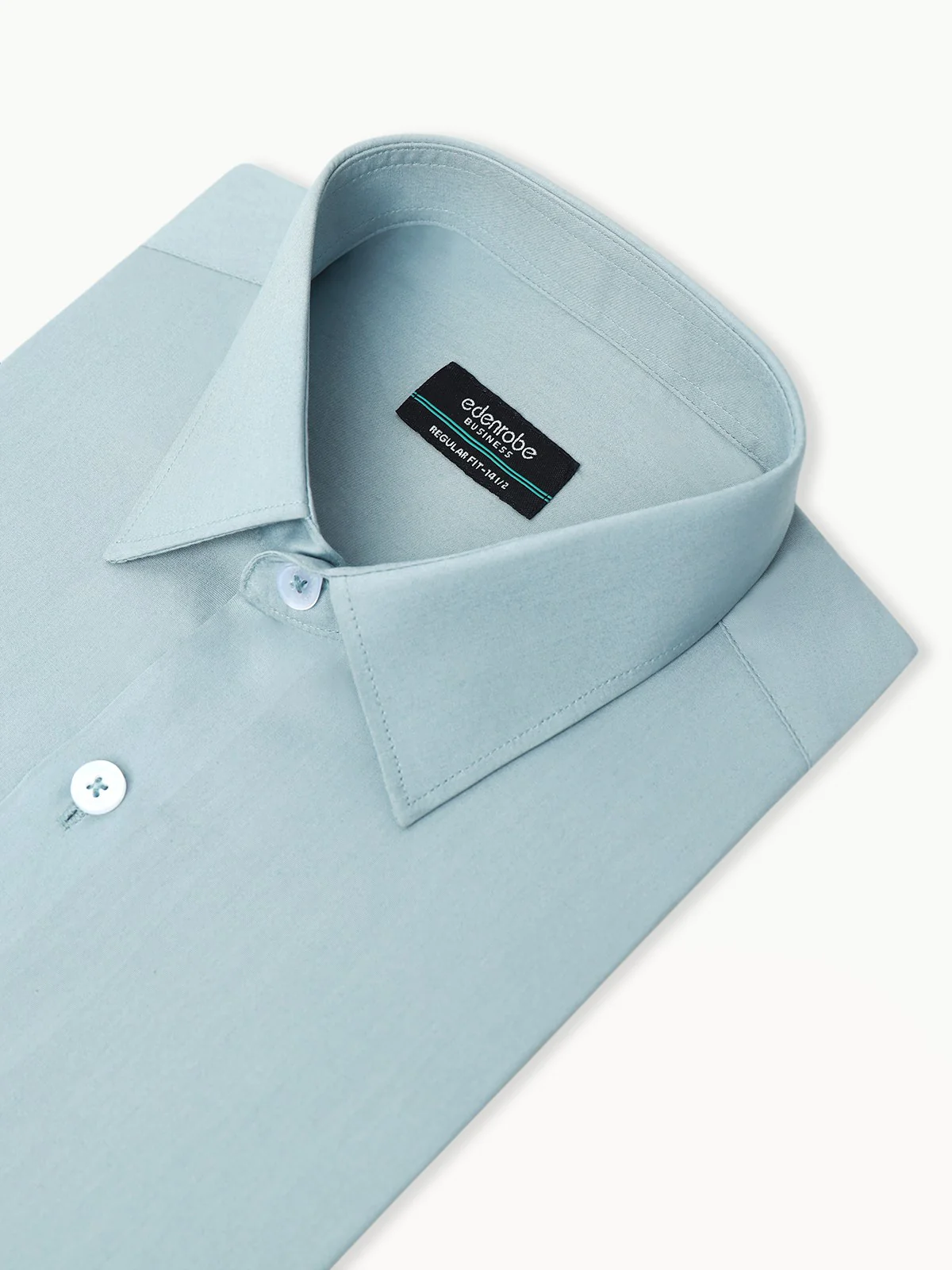 Men's Steel Blue Shirt Plain - EMTSB22-124 - Image 2