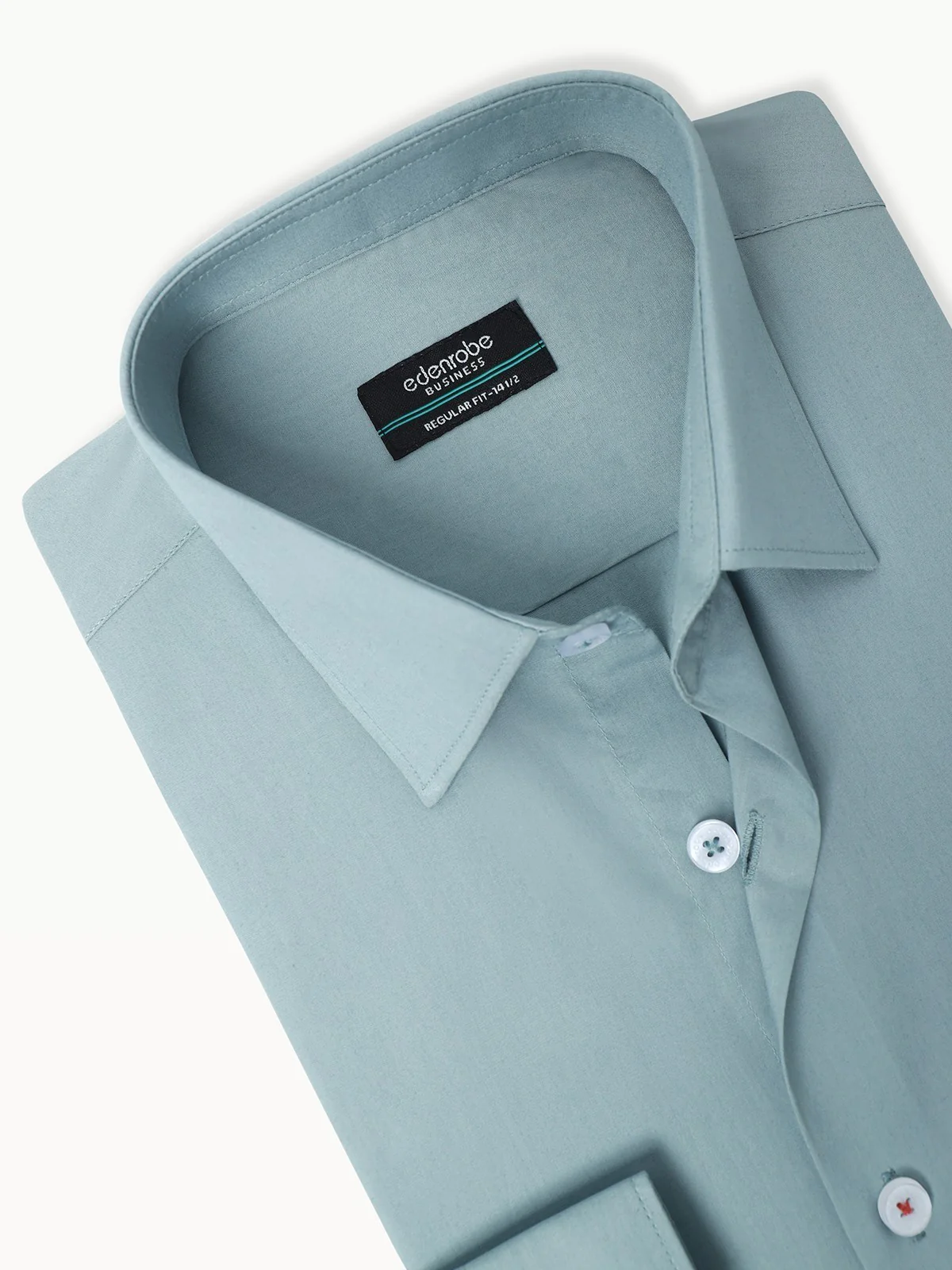 Men's Steel Blue Shirt Plain - EMTSB22-124 - Image 4