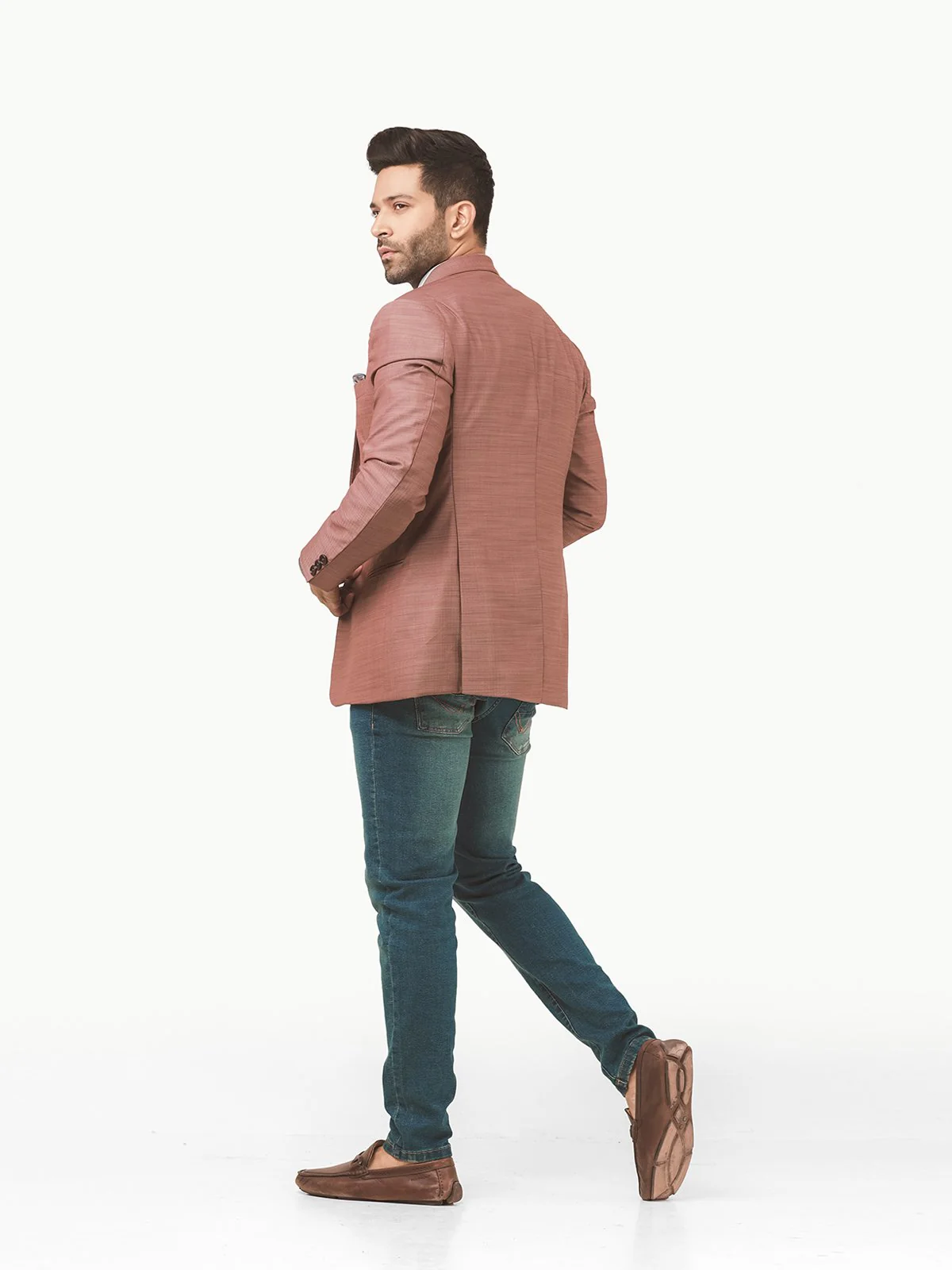 Men's Tea Rose Blazer - EMTB22-6764 - Image 4