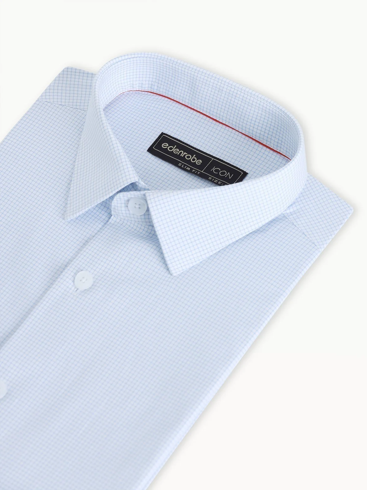 Men's White & Blue Shirt - EMTSI23-50290 - Image 2