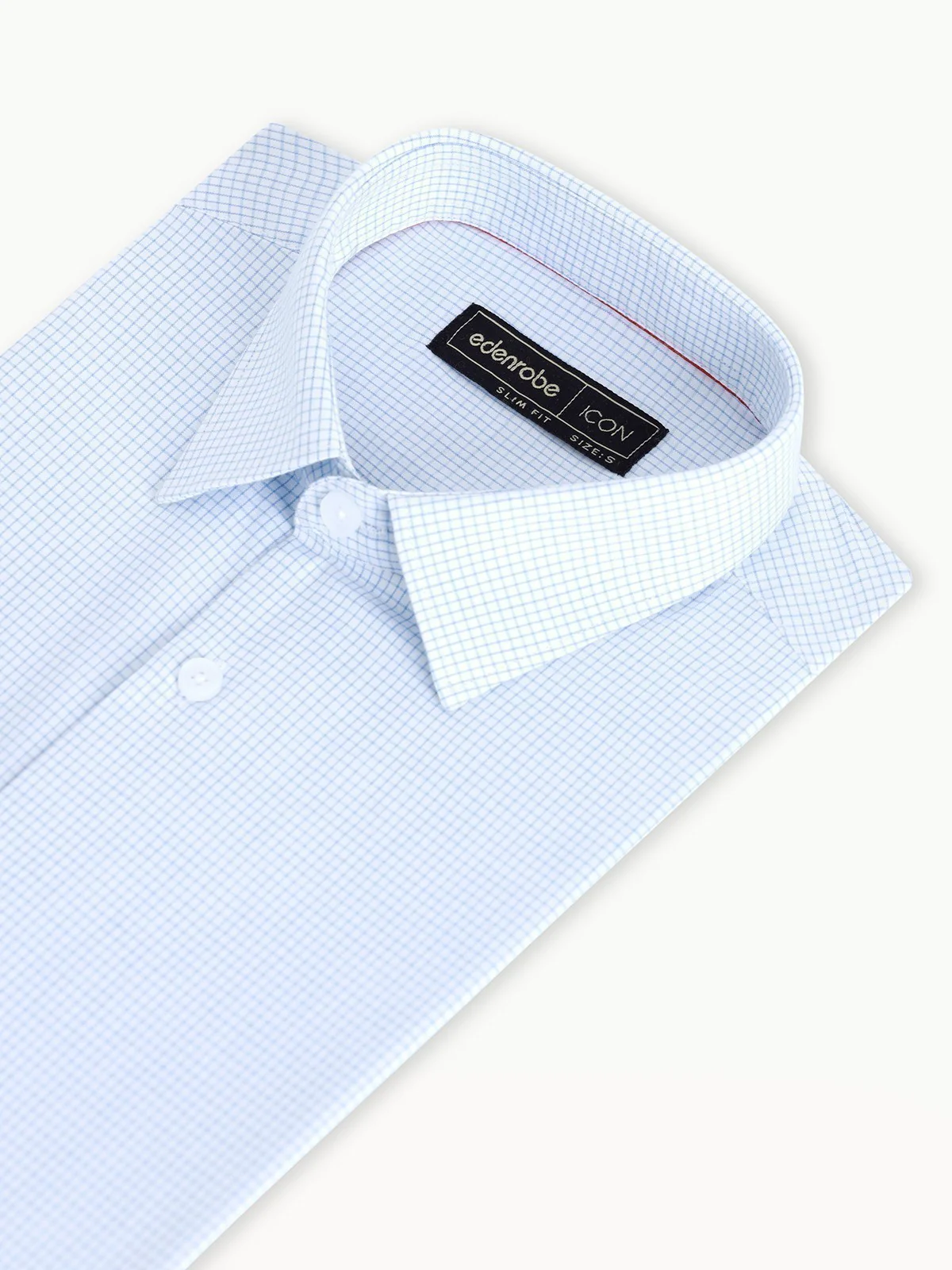 Men's White & Blue Shirt - EMTSI23-50291 - Image 2