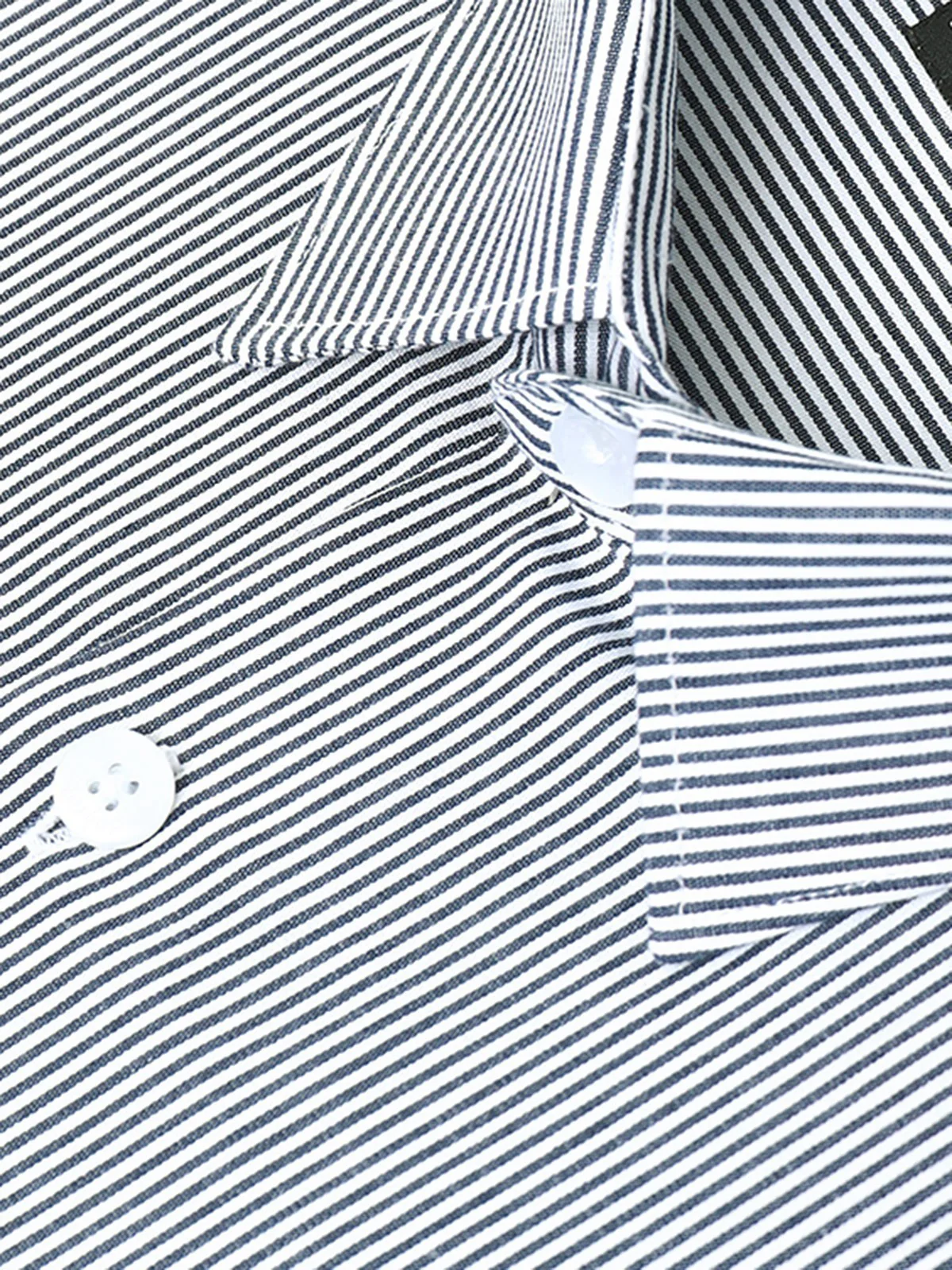 Men's White & Grey Shirt - EMTSI22-50269 - Image 3