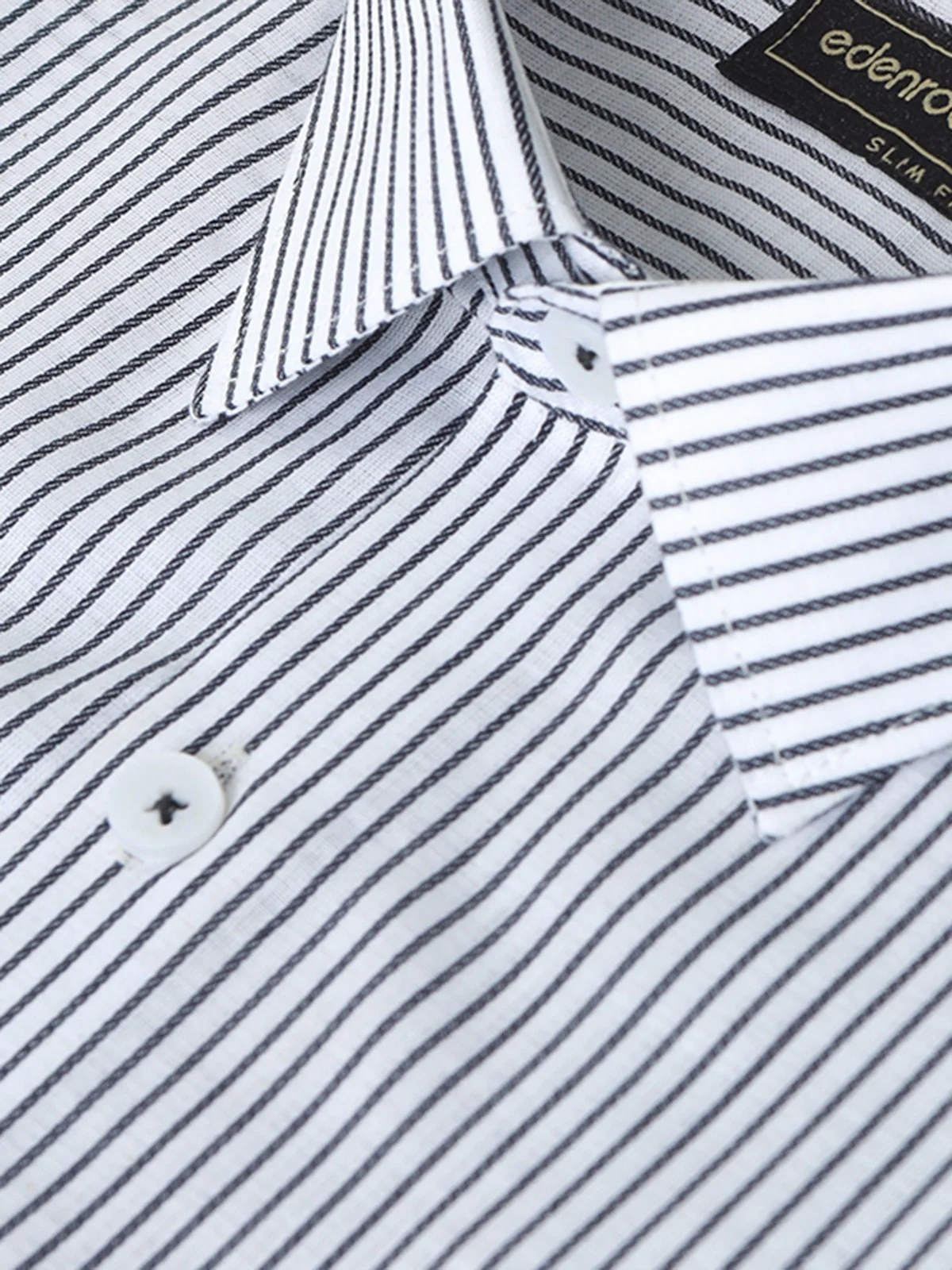 Men's White & Grey Shirt - EMTSI22-50283 - Image 3