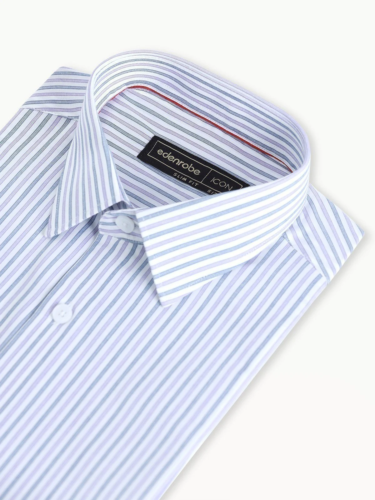 Men's White Multi Shirt - EMTSI22-50279 - Image 2