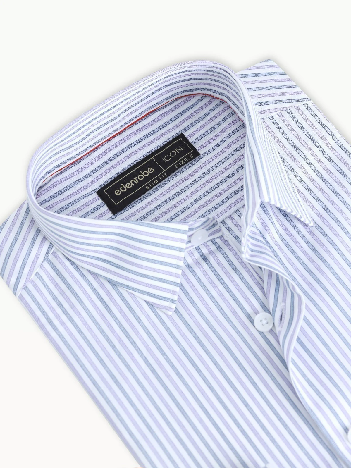 Men's White Multi Shirt - EMTSI22-50279 - Image 4