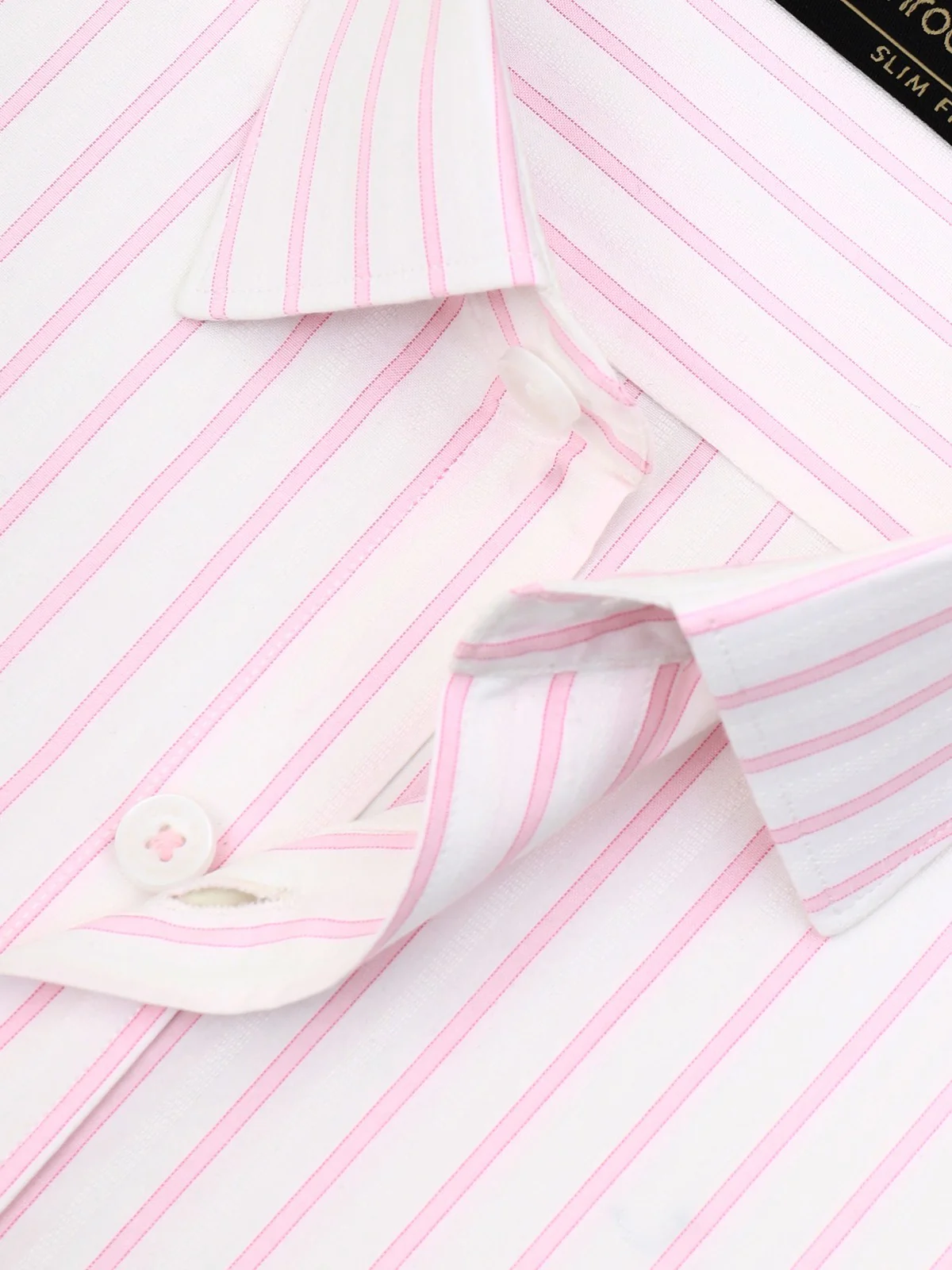 Men's White & Pink Shirt - EMTSI23L-50669 - Image 3