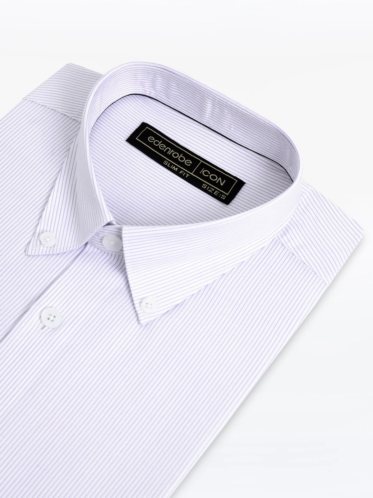 Men's White & Purple Shirt - EMTSI23-50663 - Image 2