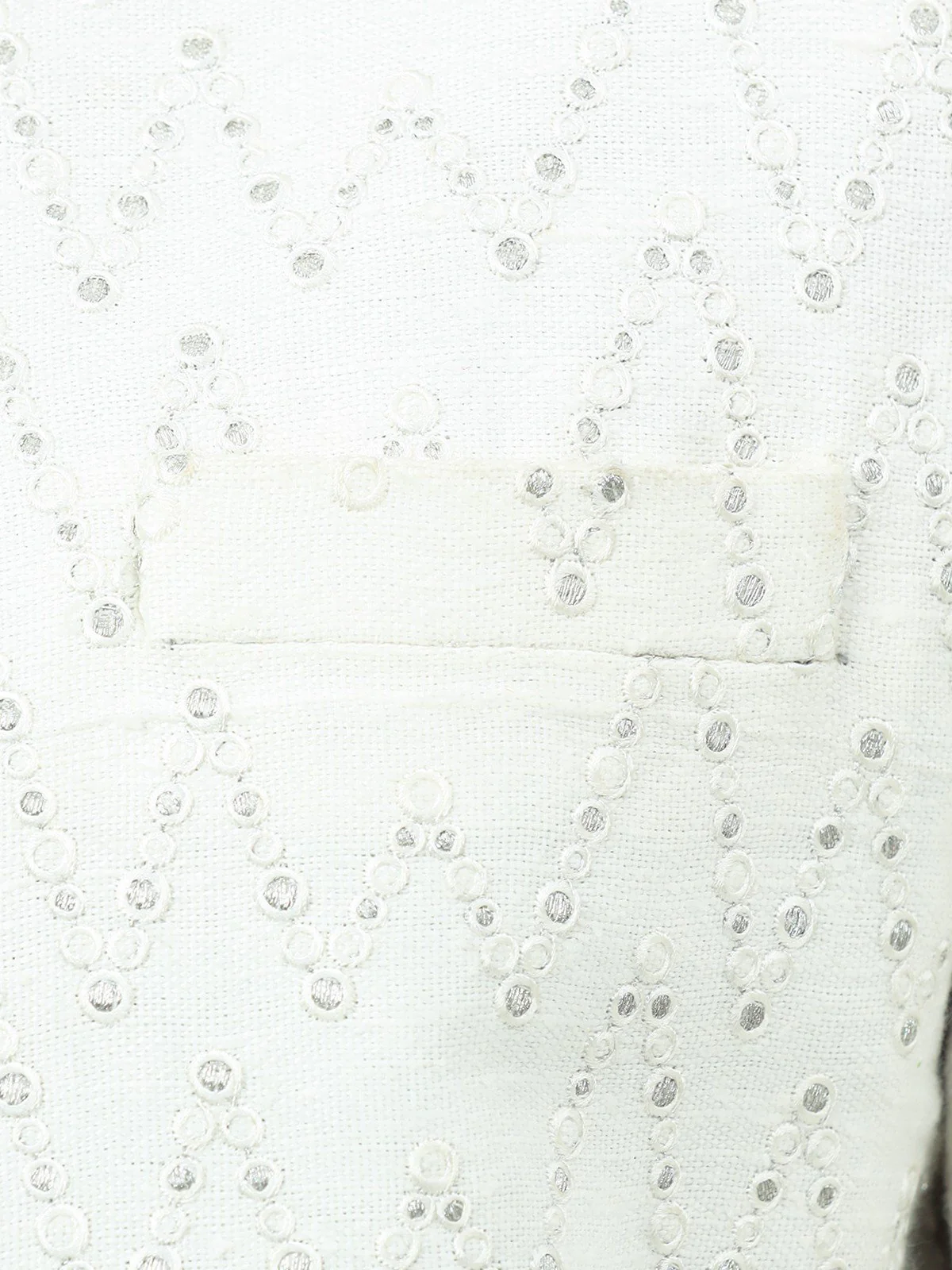 Men's White Sherwani - EMTS22-7219 - Image 5