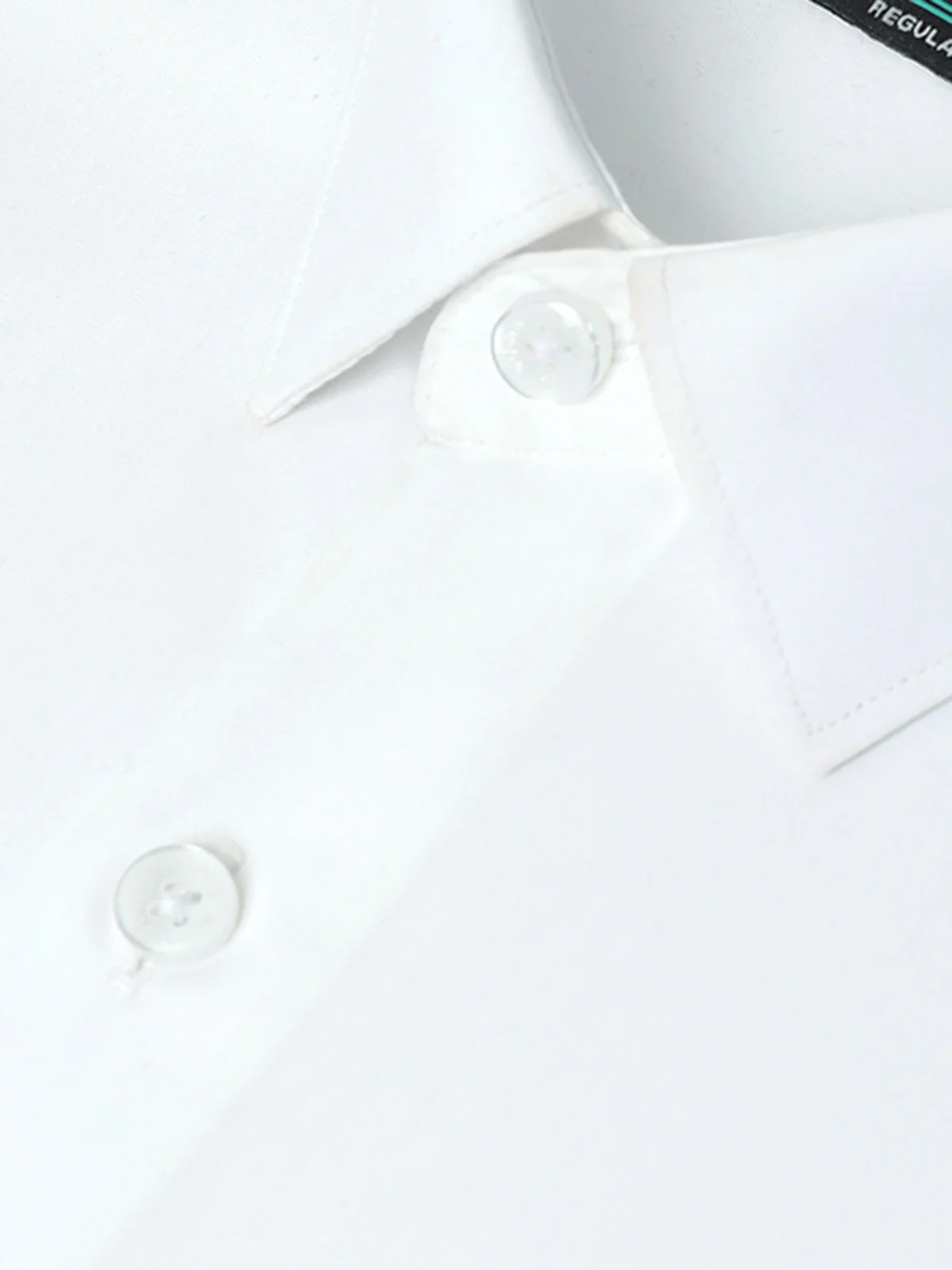 Men's White Shirt Plain - EMTSB22-115 - Image 3