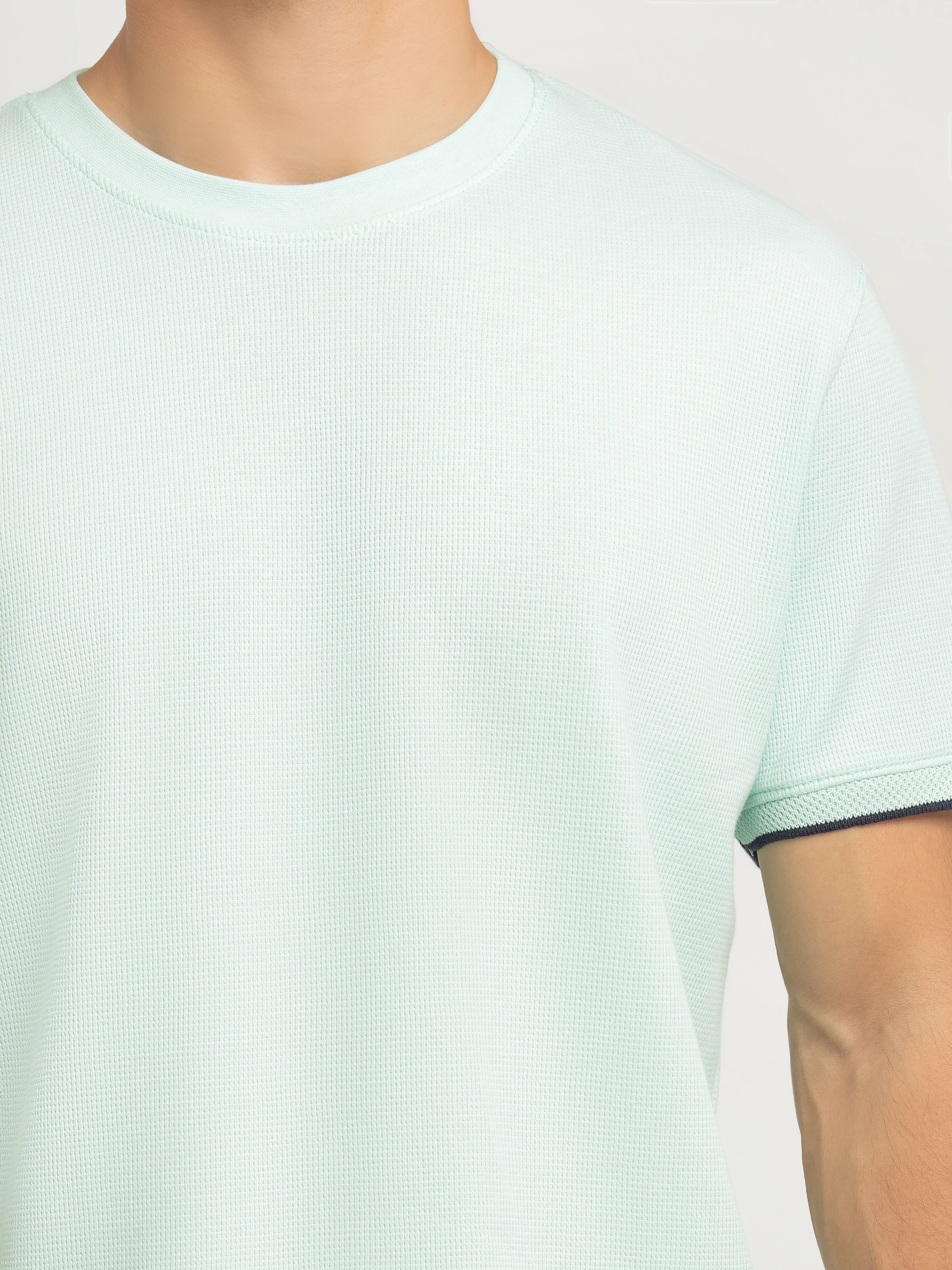 Men's Aqua Graphic Tee - EMTGT6-006 - Image 3