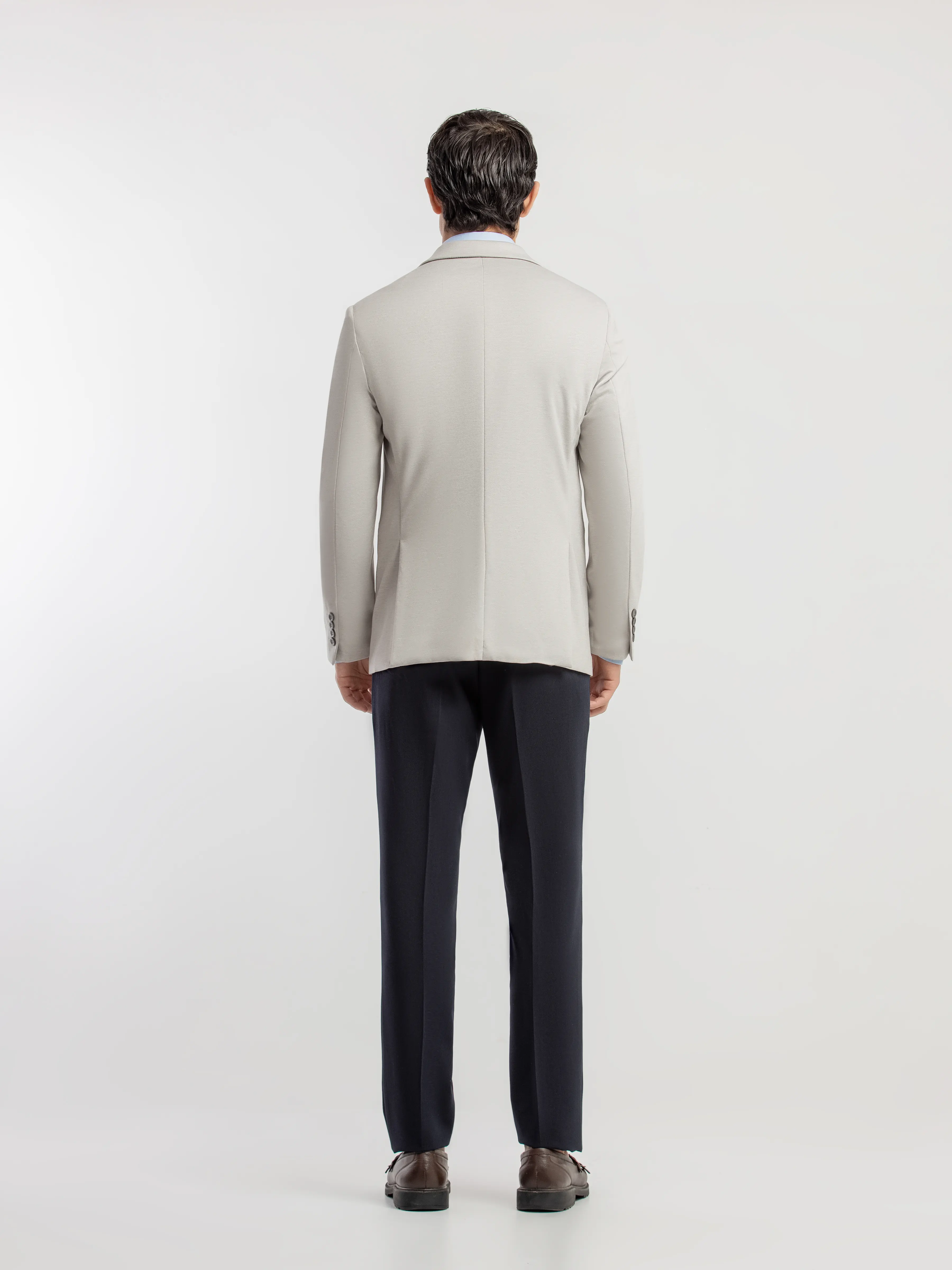 Men's Ash Grey Blazer - EMTB5-6893 - Image 5
