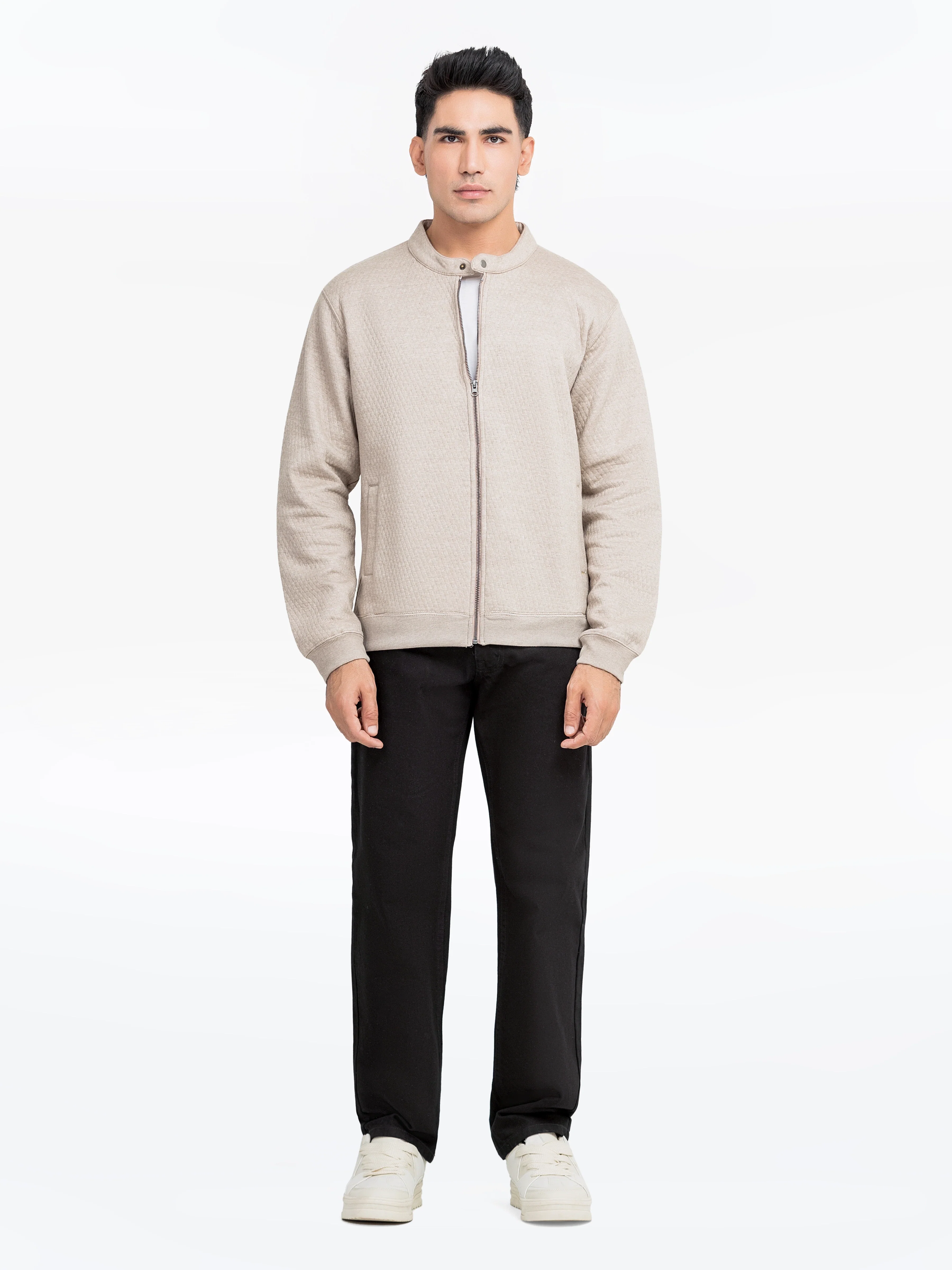 Men's Beige Jacket - EMTJK24-001 - Image 3