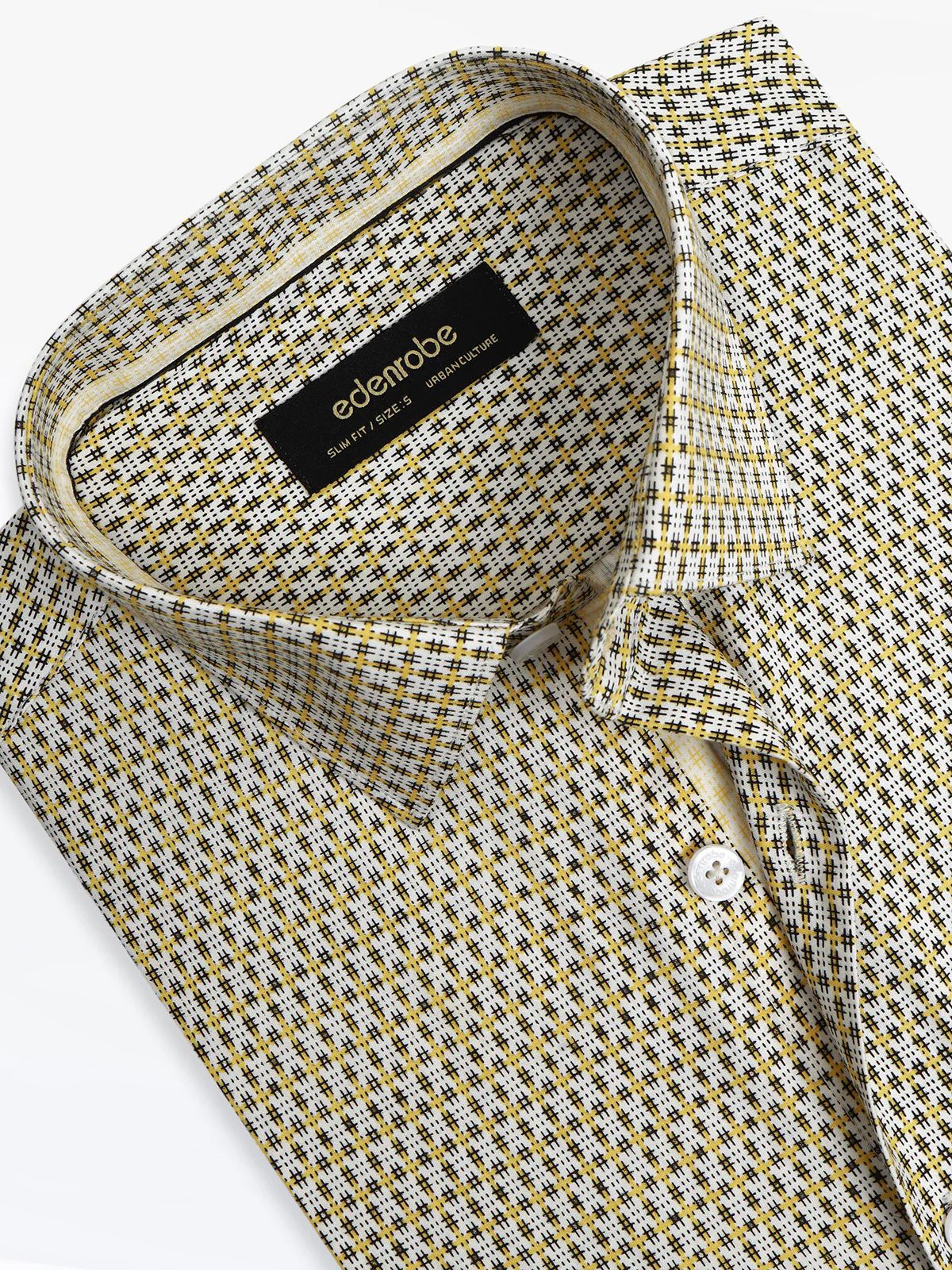 Men's Beige Multi Shirt - EMTSUC24-206 - Image 2