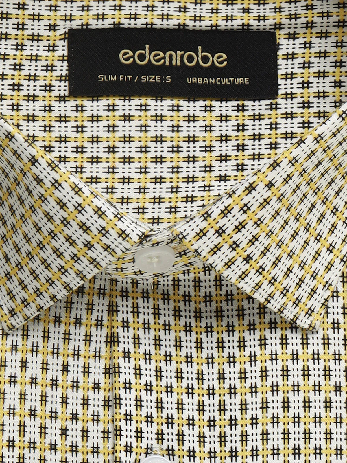 Men's Beige Multi Shirt - EMTSUC24-206 - Image 3
