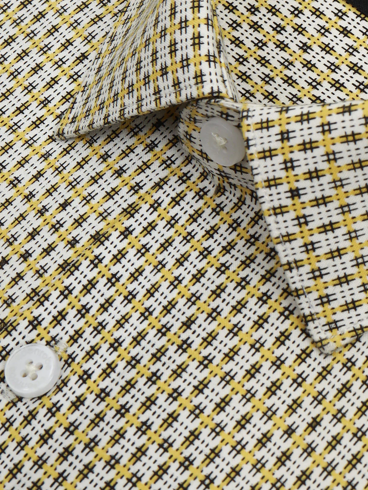 Men's Beige Multi Shirt - EMTSUC24-206 - Image 5
