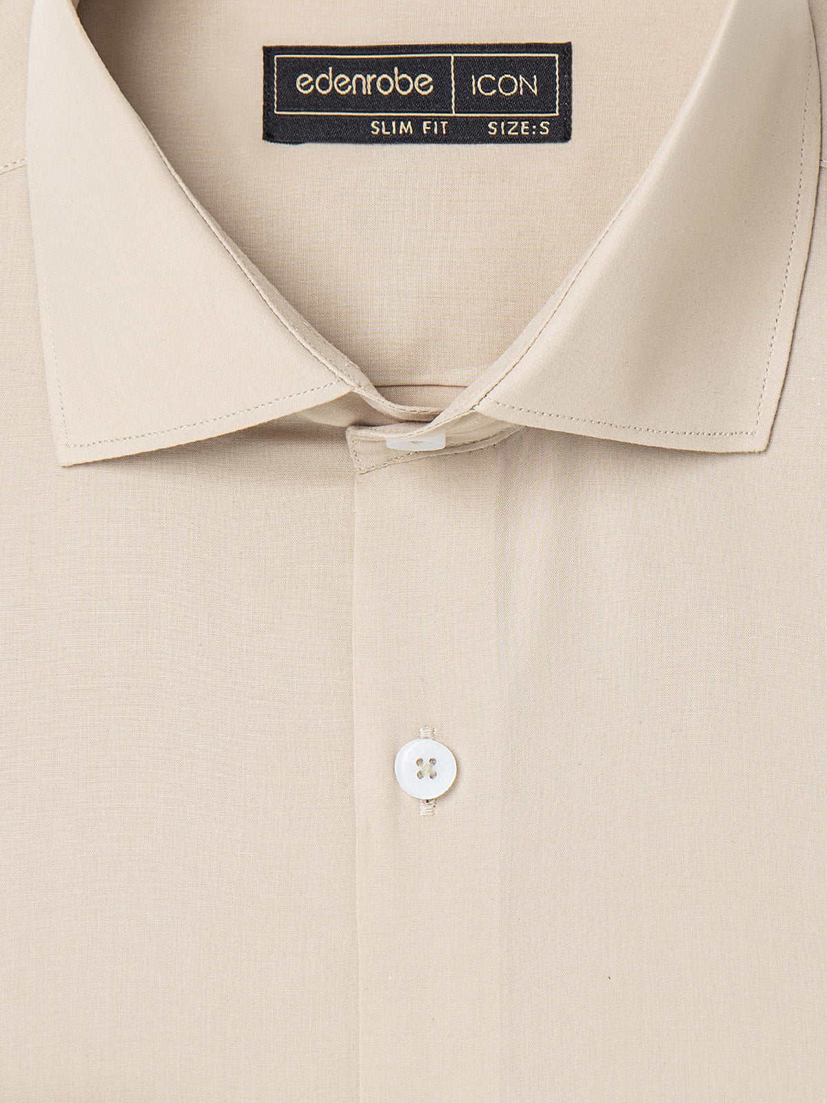 Men's Beige Shirt - EMTSI24-50690 - Image 5