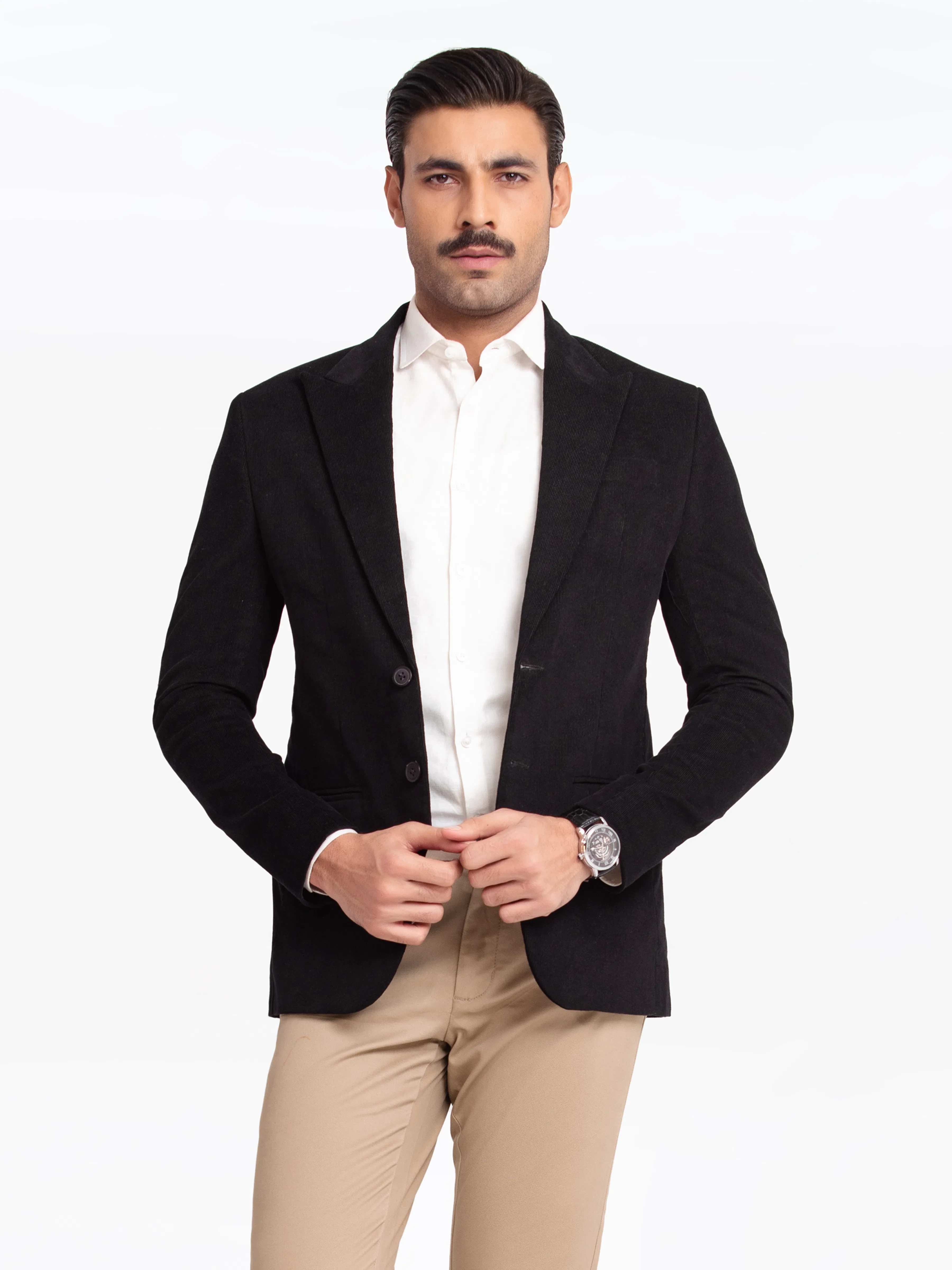 Men's Black Blazer - EMTB24-6863 - Image 3