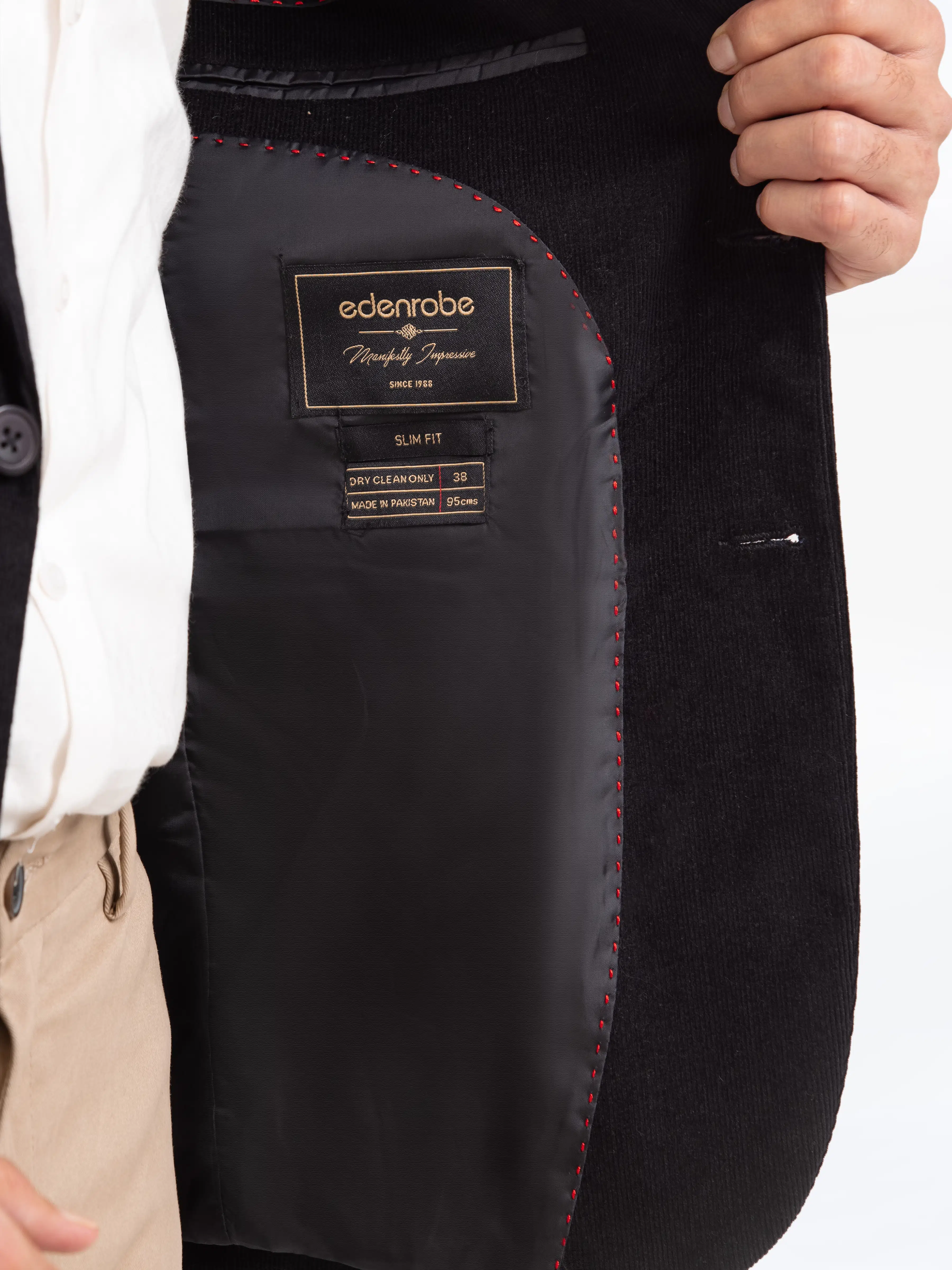 Men's Black Blazer - EMTB24-6863 - Image 5
