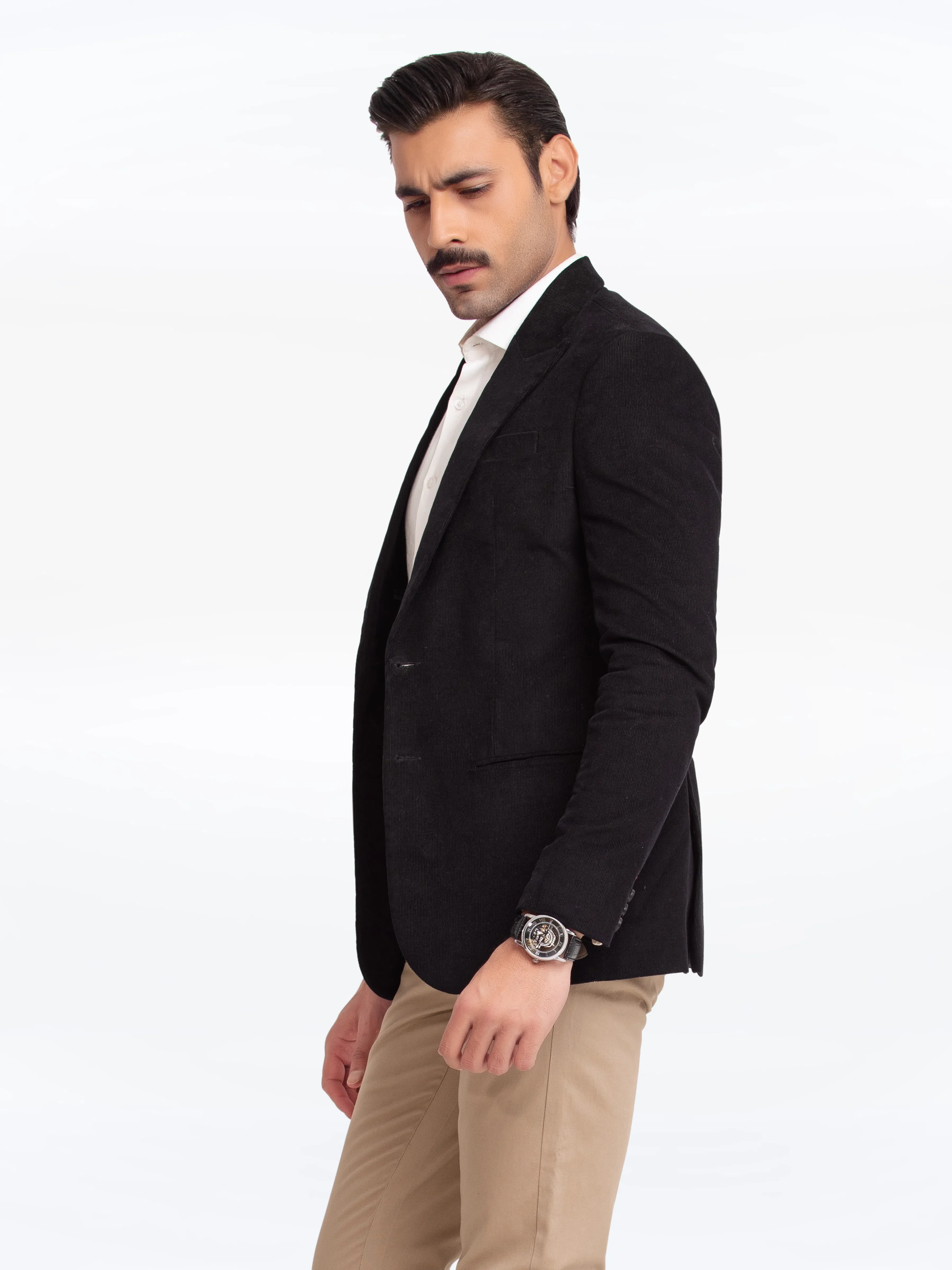 Men's Black Blazer - EMTB24-6863 - Image 6