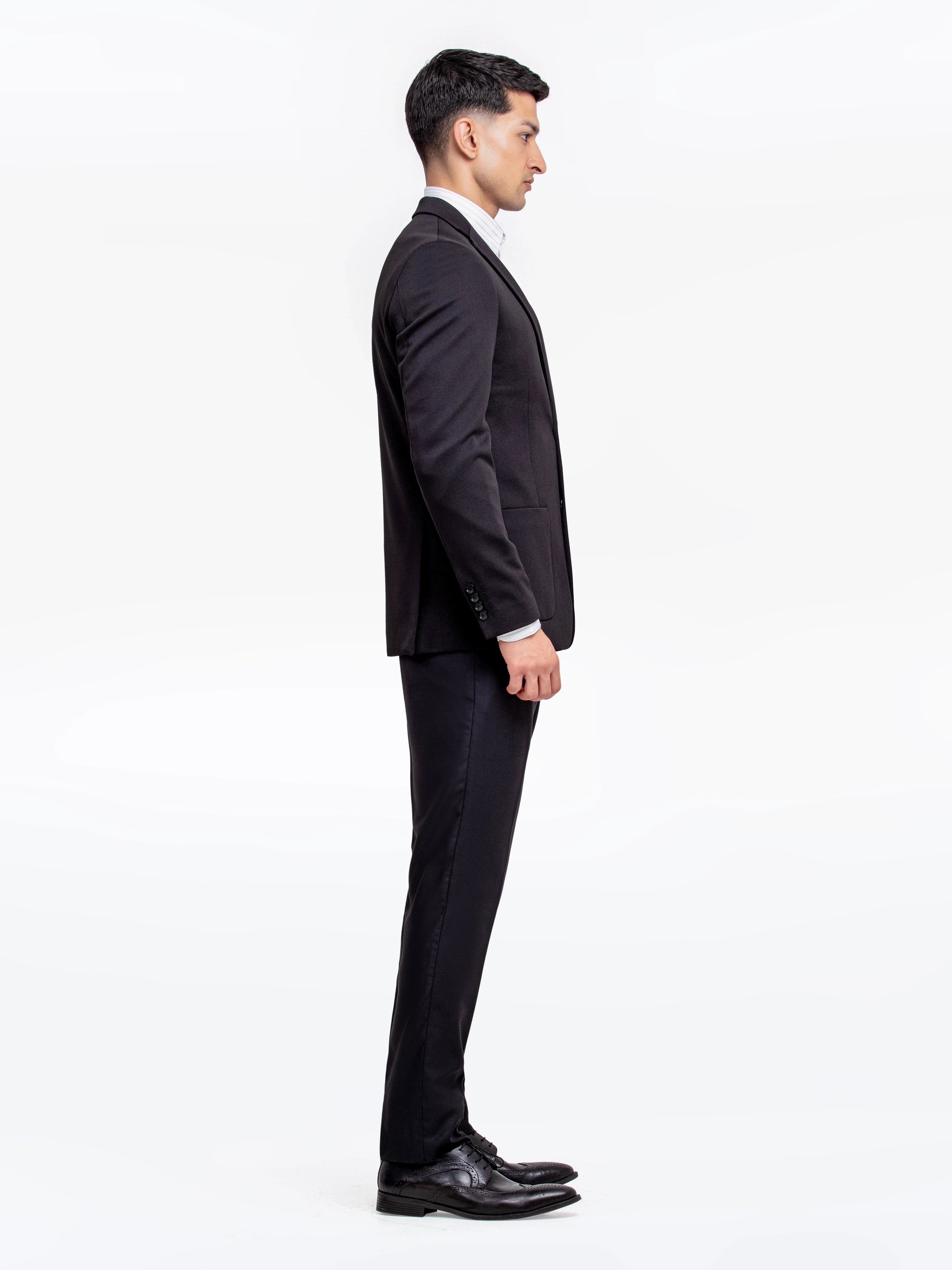 Men's Black Blazer - EMTB24-6868 - Image 6