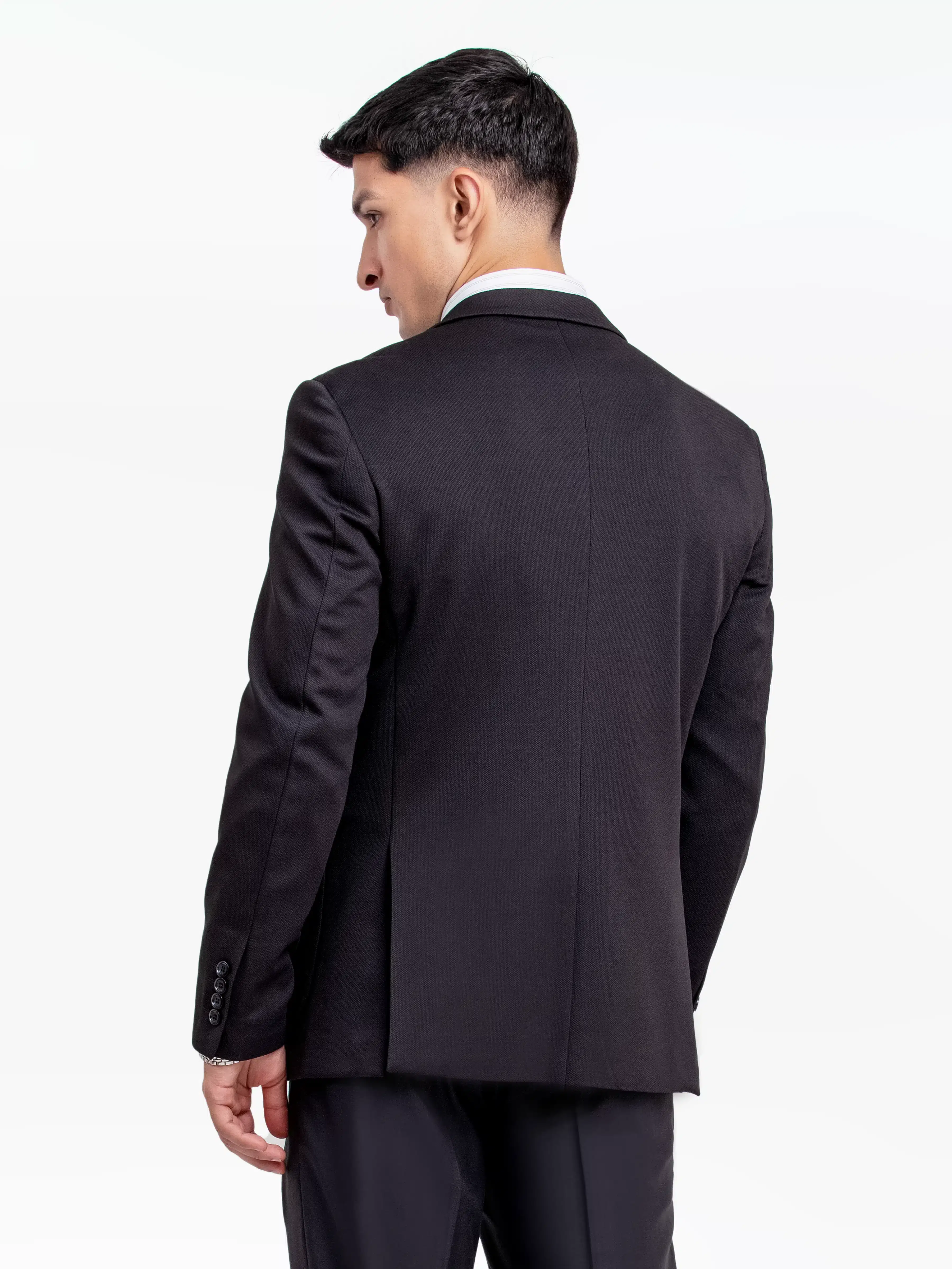 Men's Black Blazer - EMTB24-6868 - Image 7