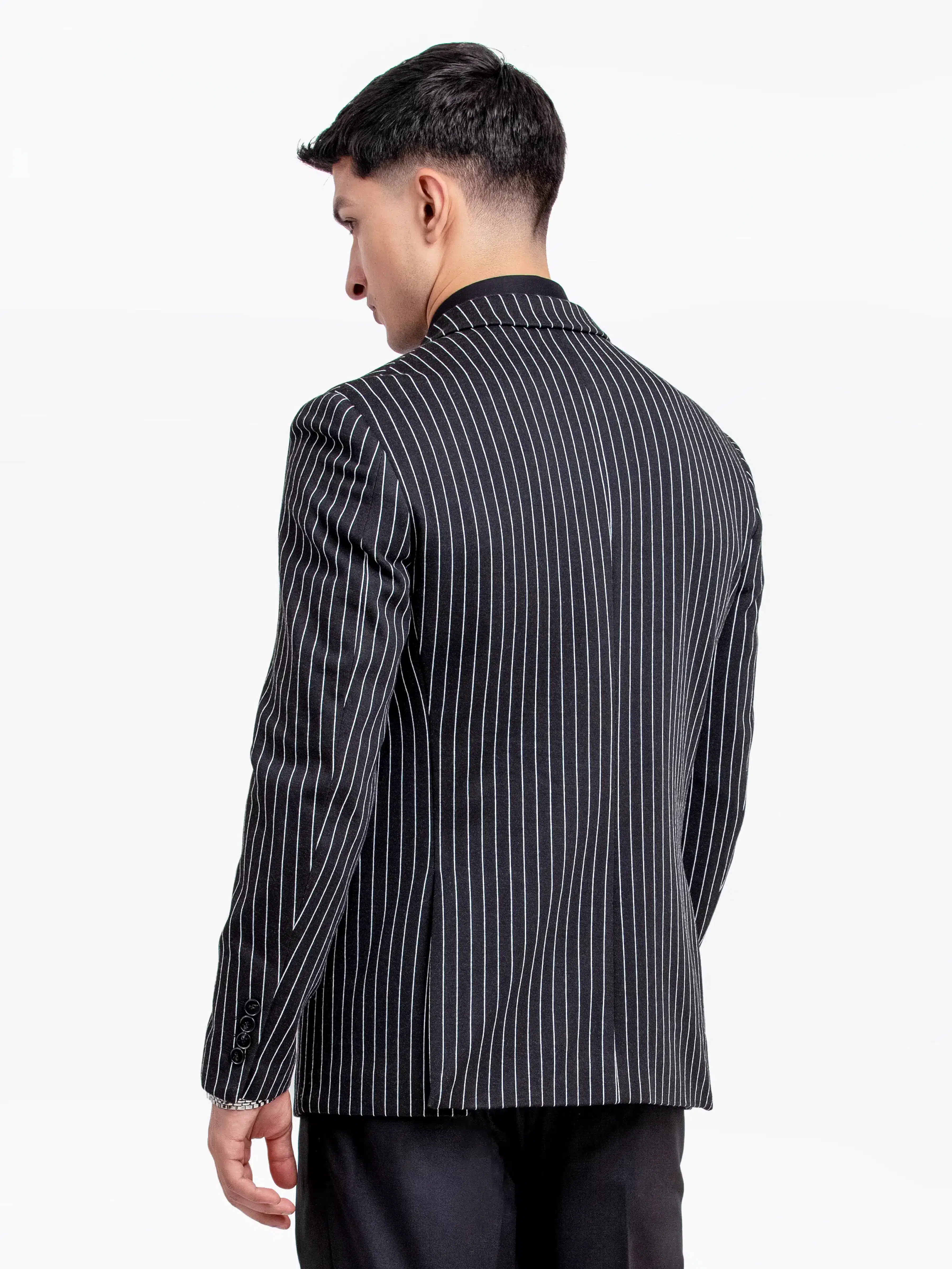 Men's Black Blazer - EMTB24-6869 - Image 6
