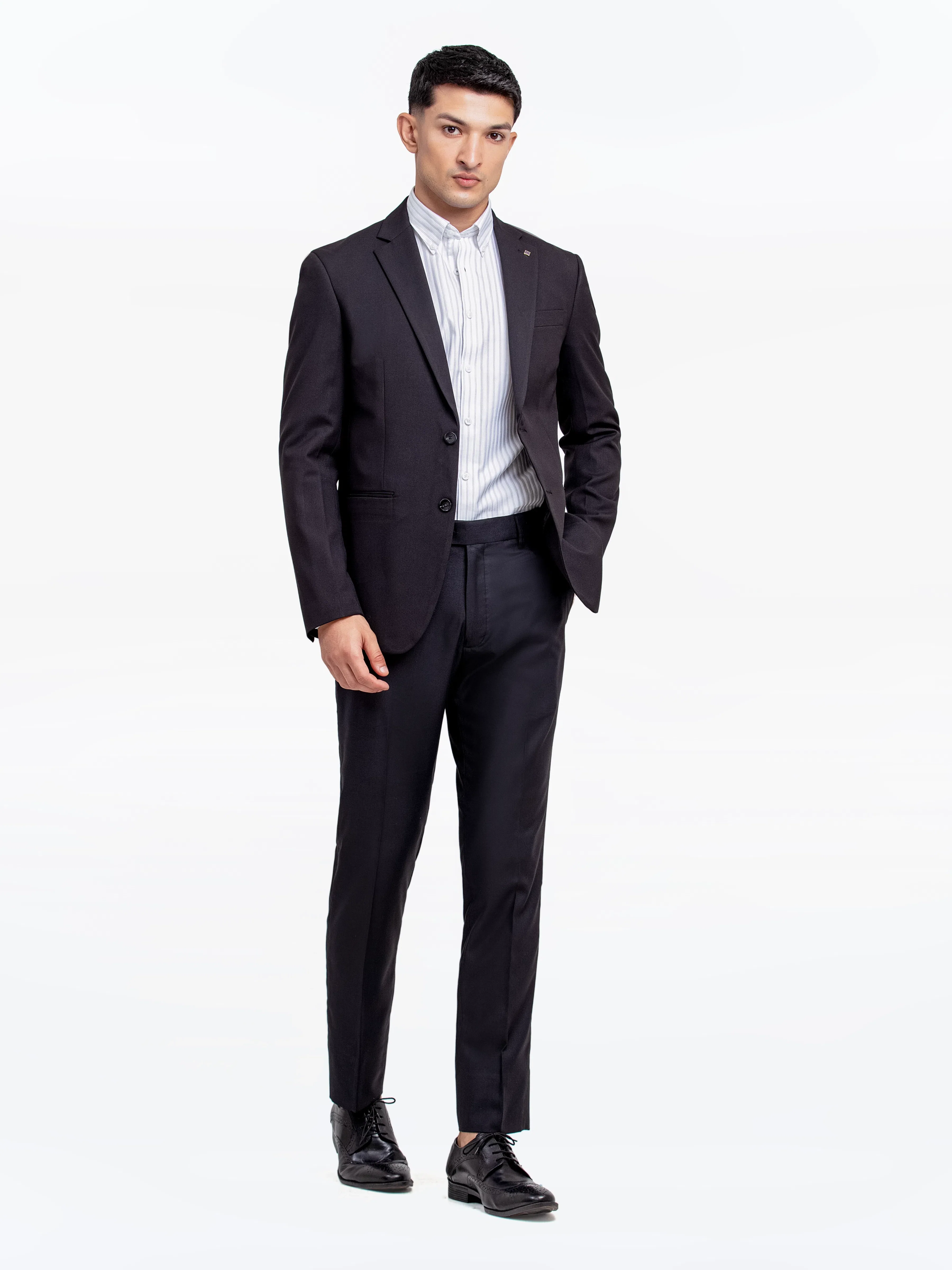 Men's Black Blazer - EMTB24-6871 - Image 2