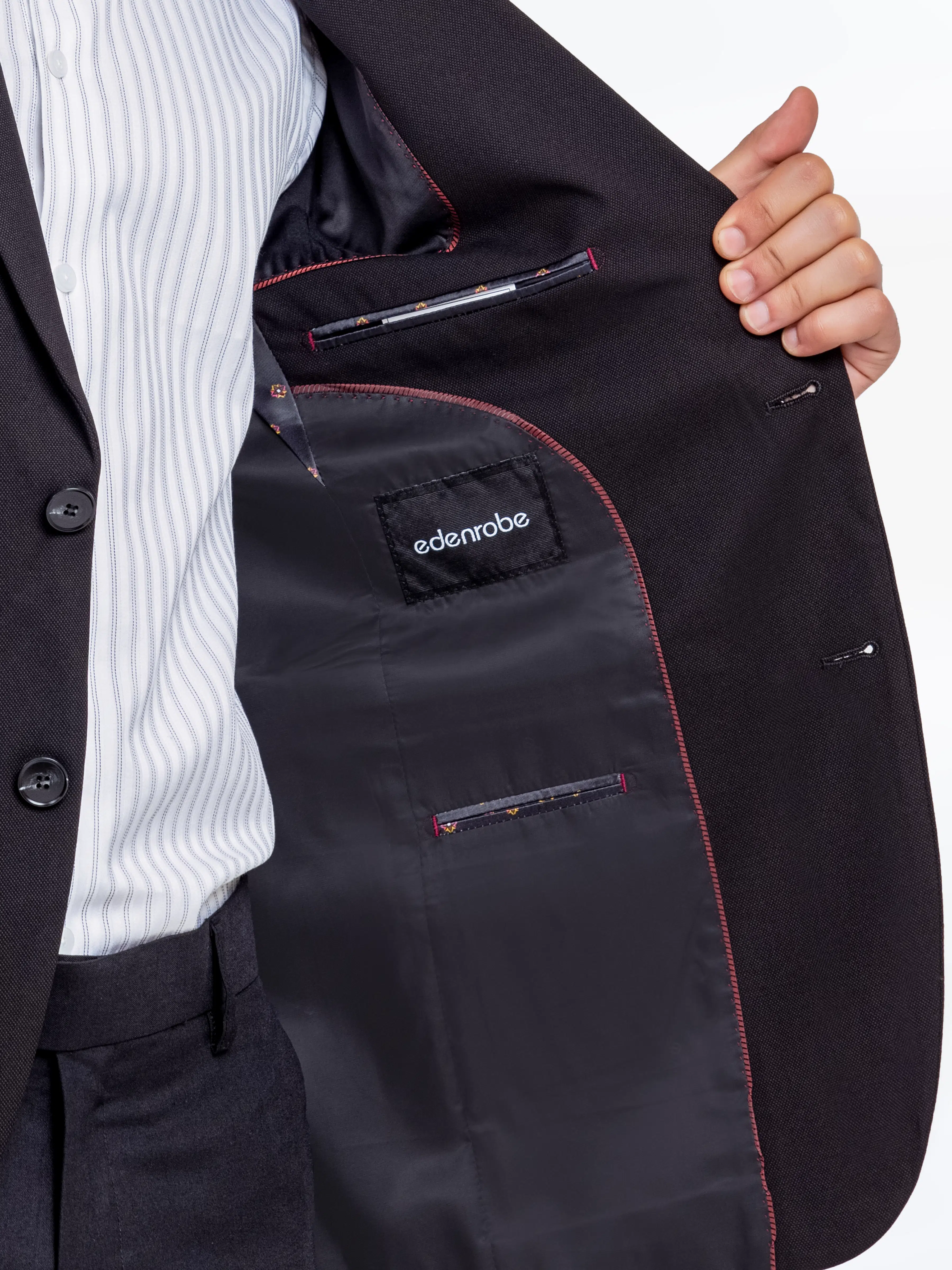Men's Black Blazer - EMTB24-6871 - Image 5