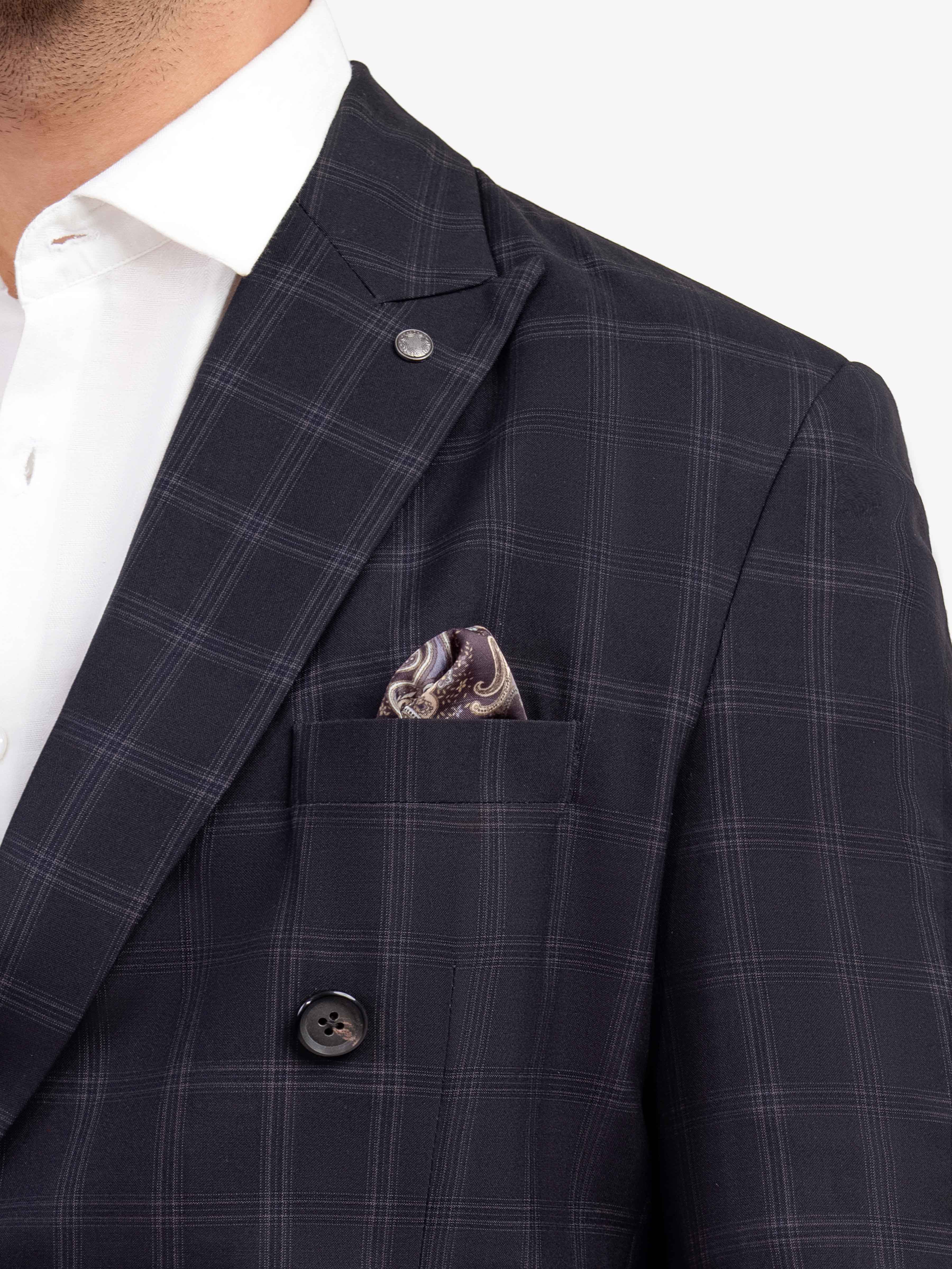 Men's Black Blazer - EMTB5-6810 - Image 3