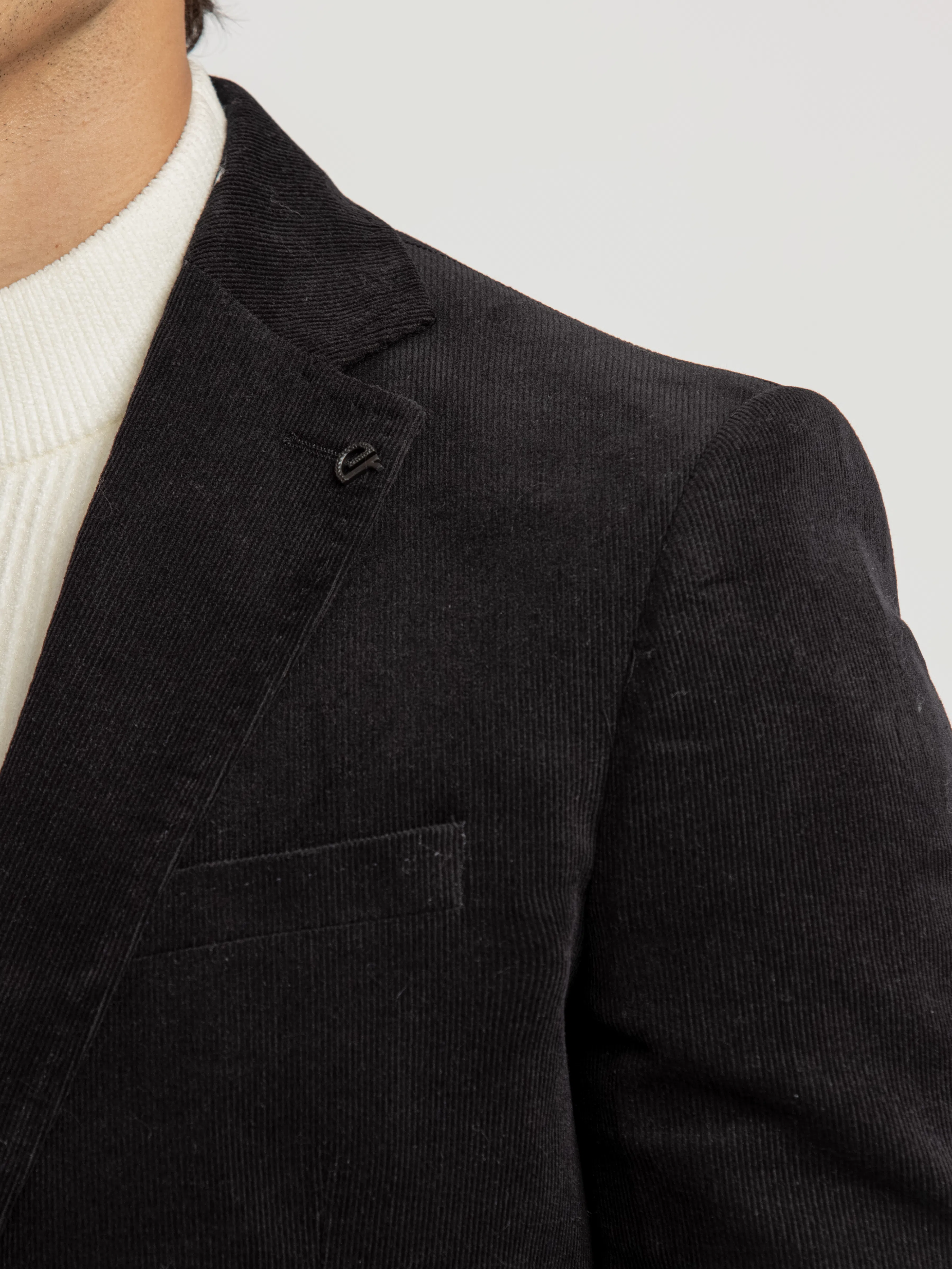 Men's Black Blazer - EMTB5-6890 - Image 4