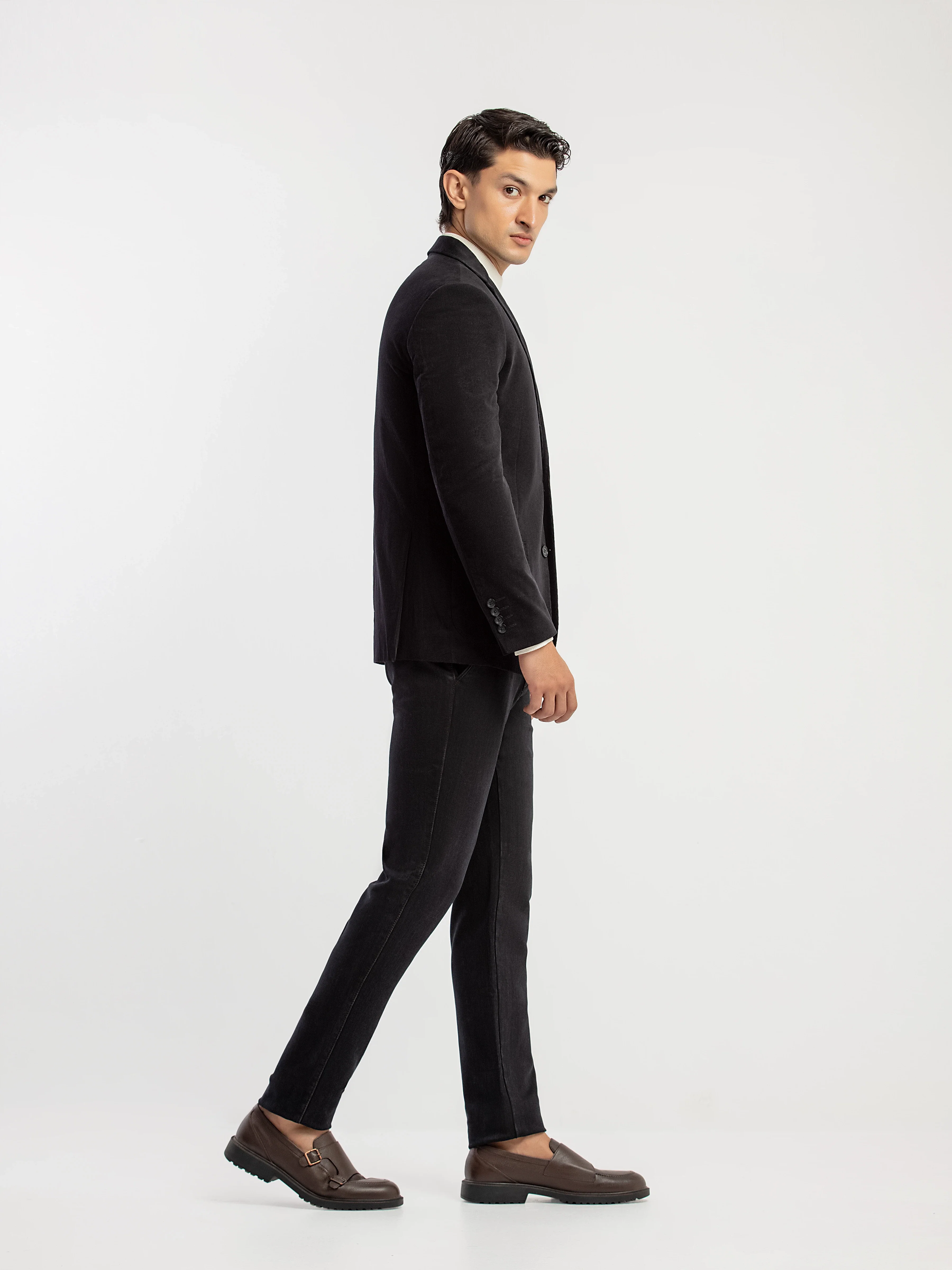 Men's Black Blazer - EMTB5-6890 - Image 5