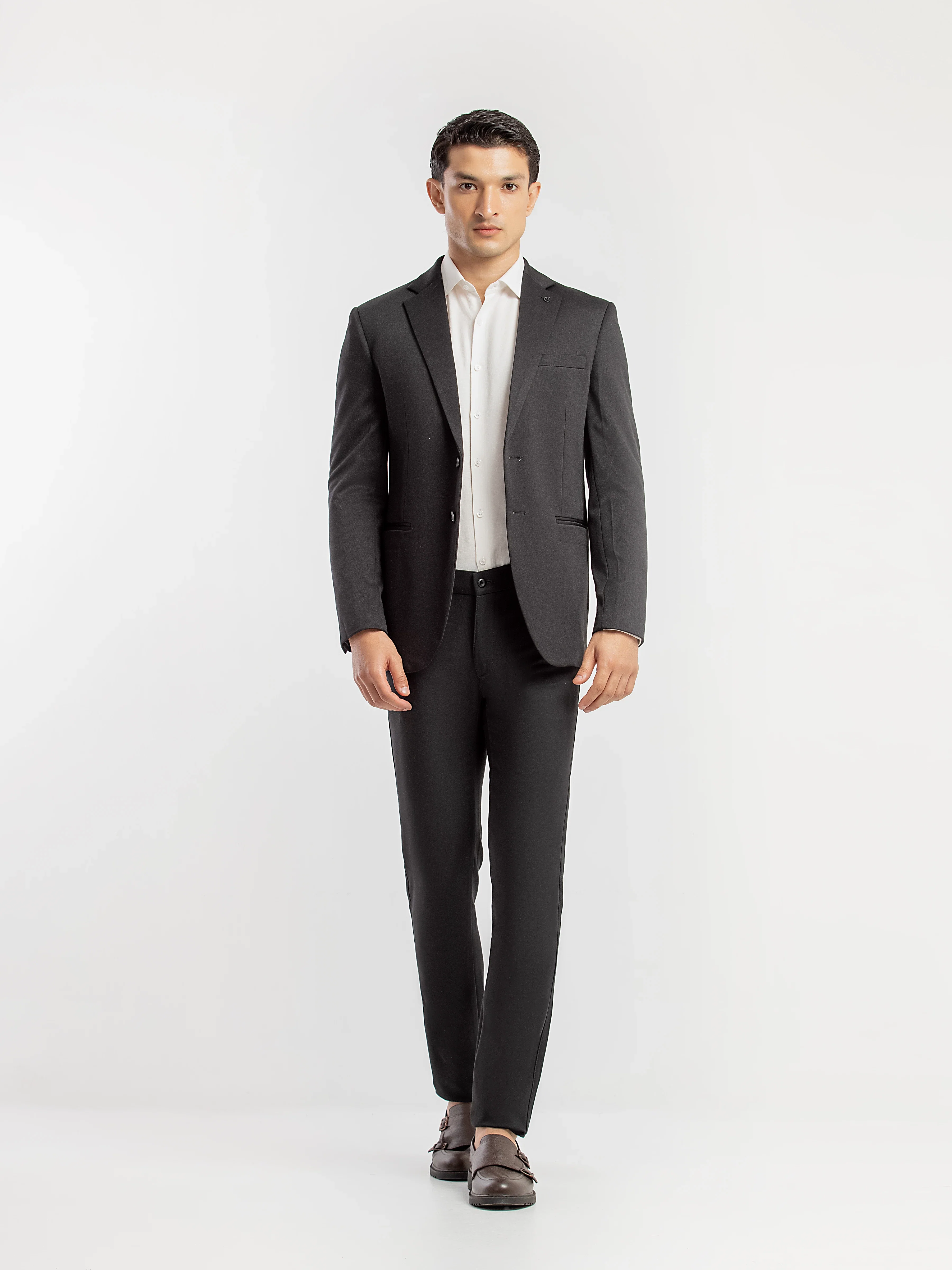 Men's Black Blazer - EMTB5-6892 - Image 2