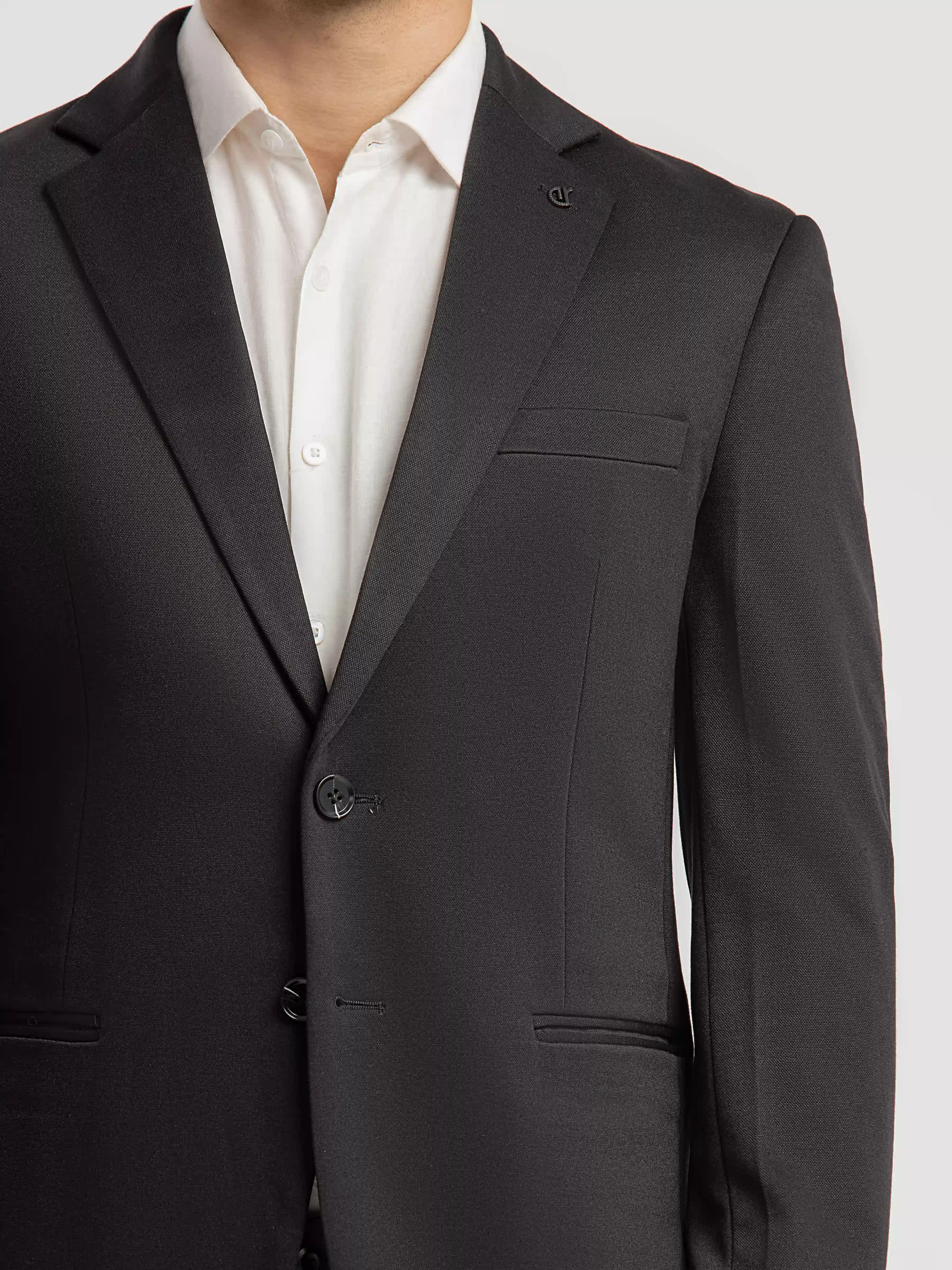 Men's Black Blazer - EMTB5-6892 - Image 3
