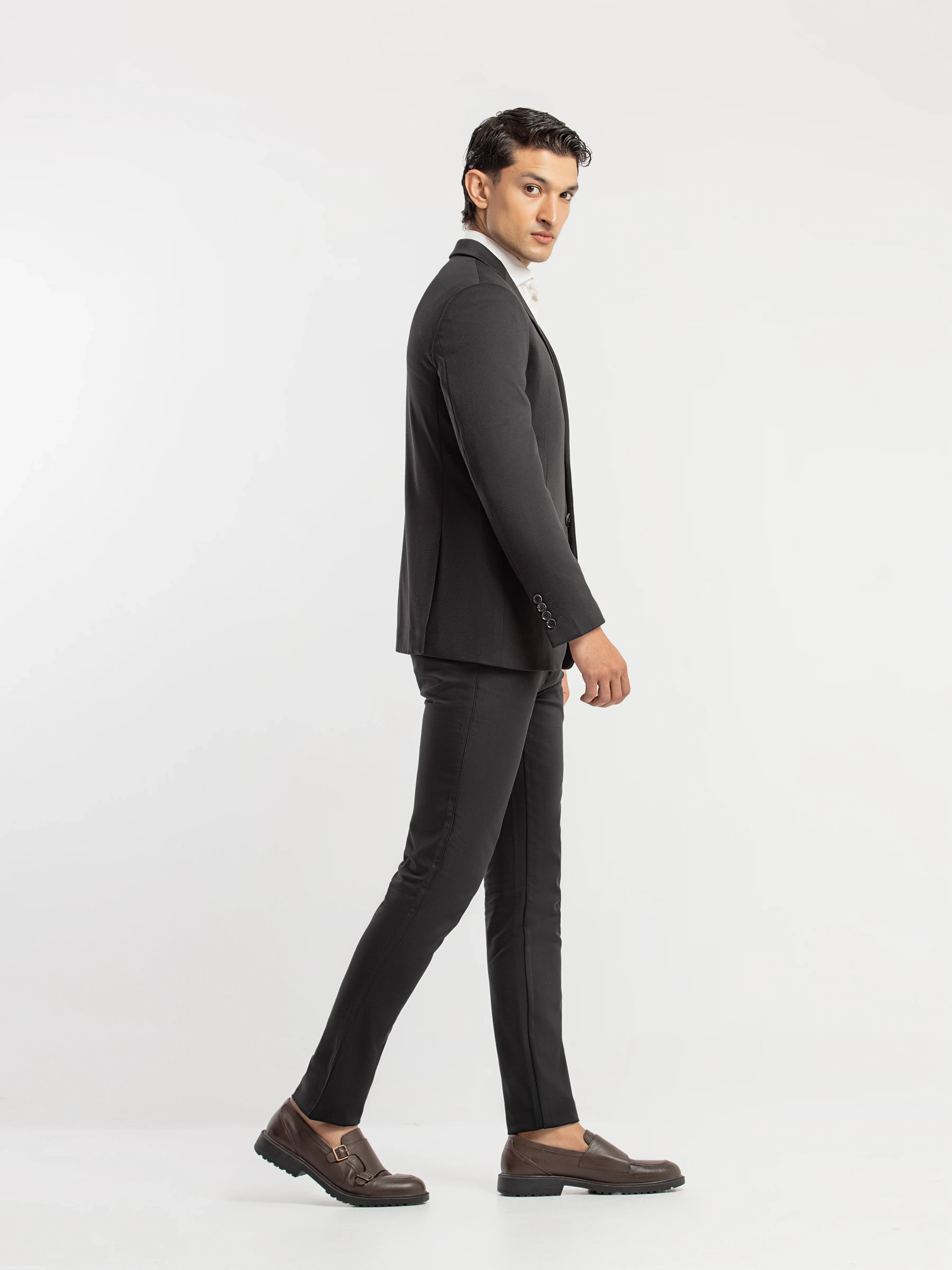 Men's Black Blazer - EMTB5-6892 - Image 4