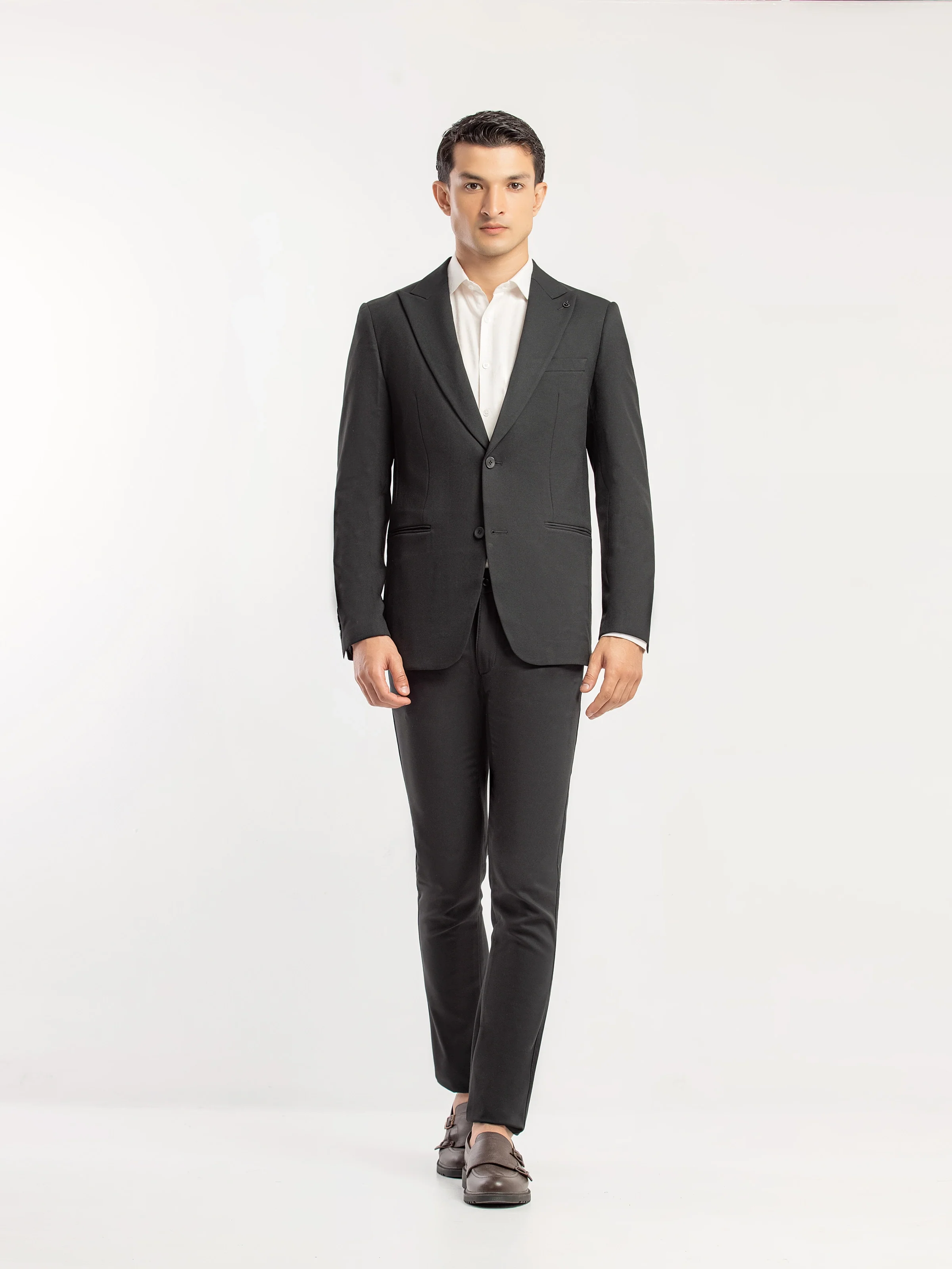 Men's Black Blazer - EMTB5-6898 - Image 2