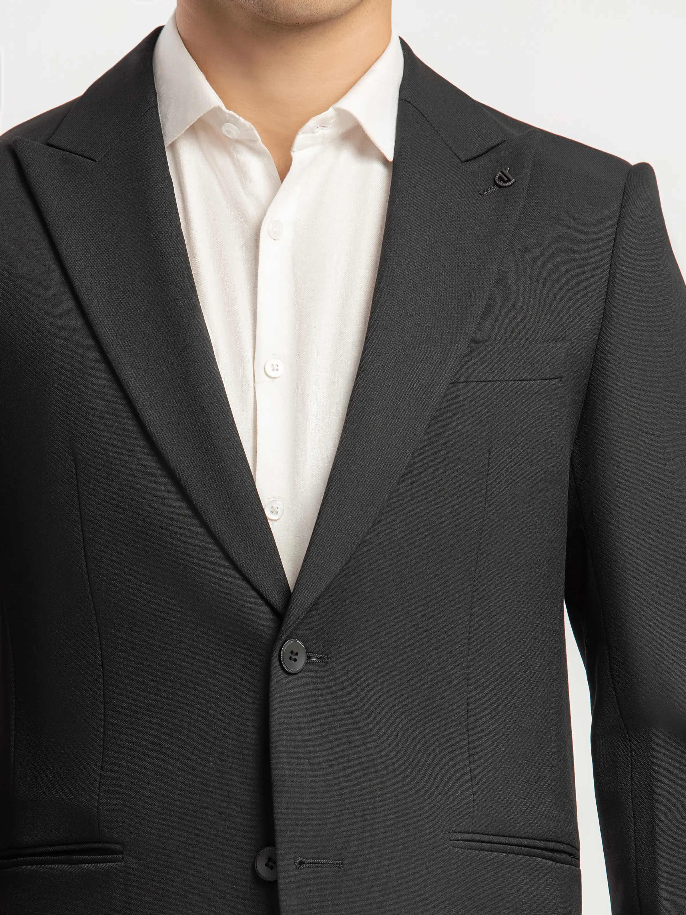 Men's Black Blazer - EMTB5-6898 - Image 3