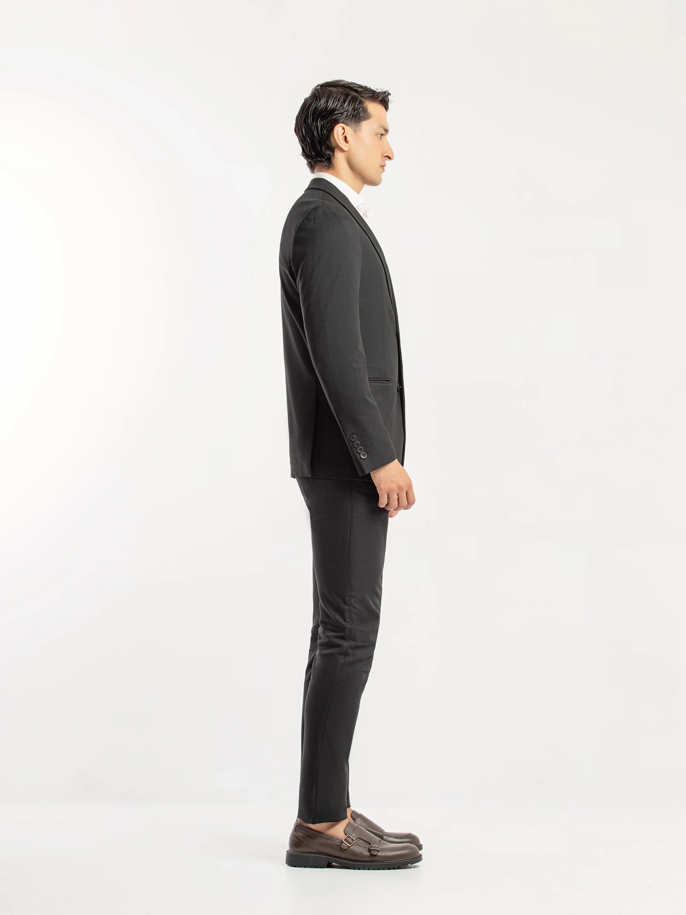 Men's Black Blazer - EMTB5-6898 - Image 4