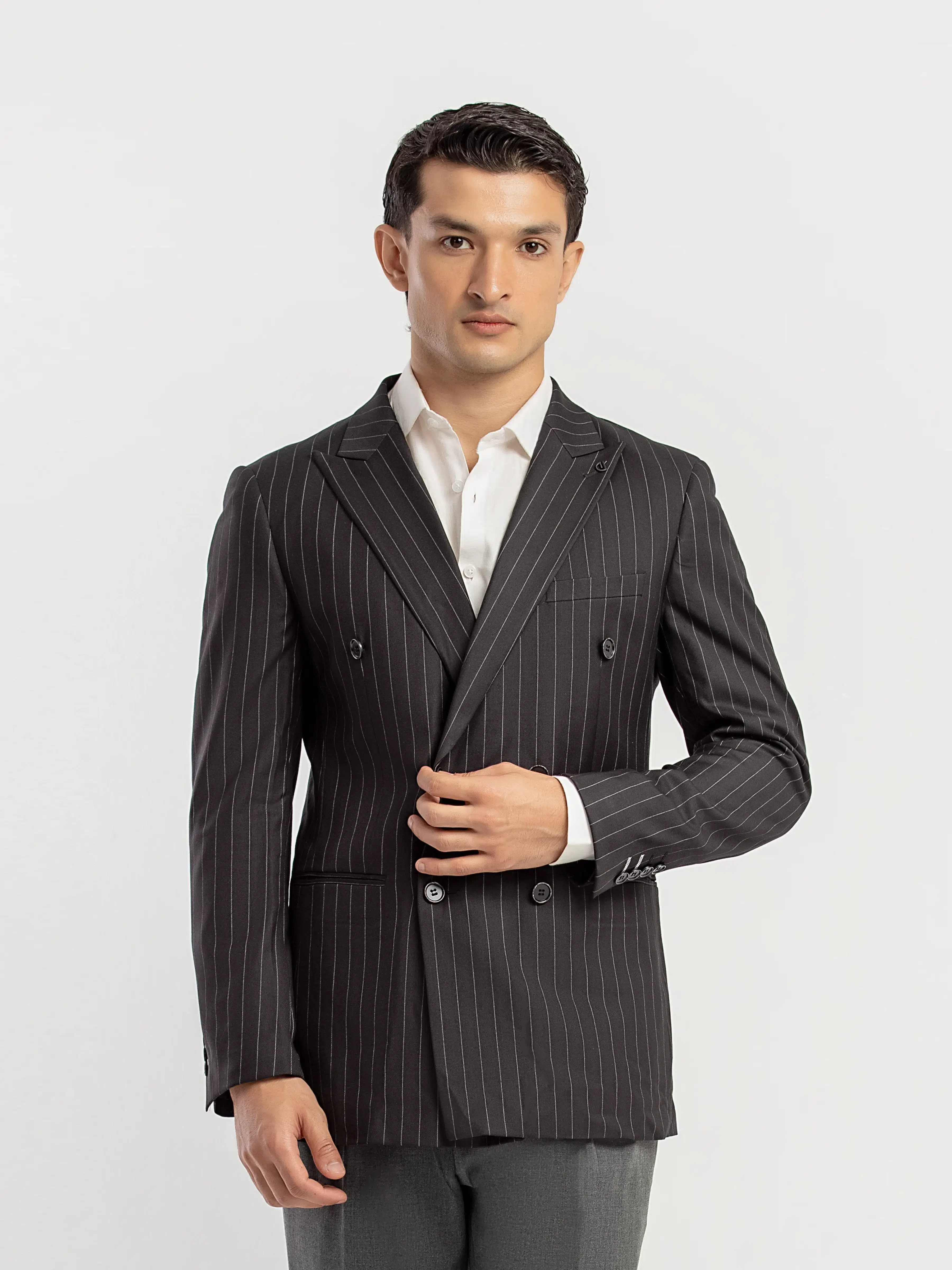 Men's Black Blazer - EMTB5-6901