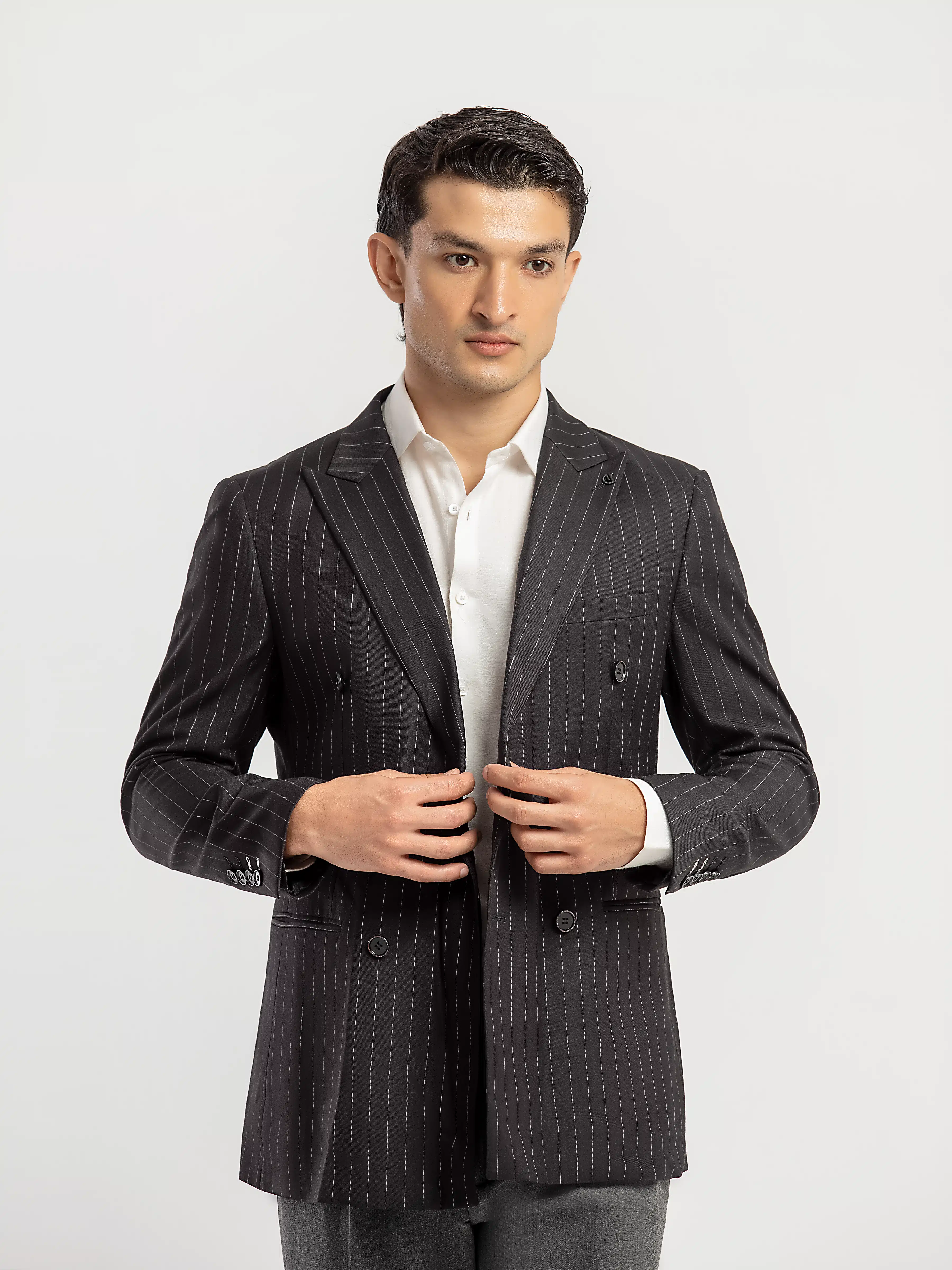 Men's Black Blazer - EMTB5-6901 - Image 3