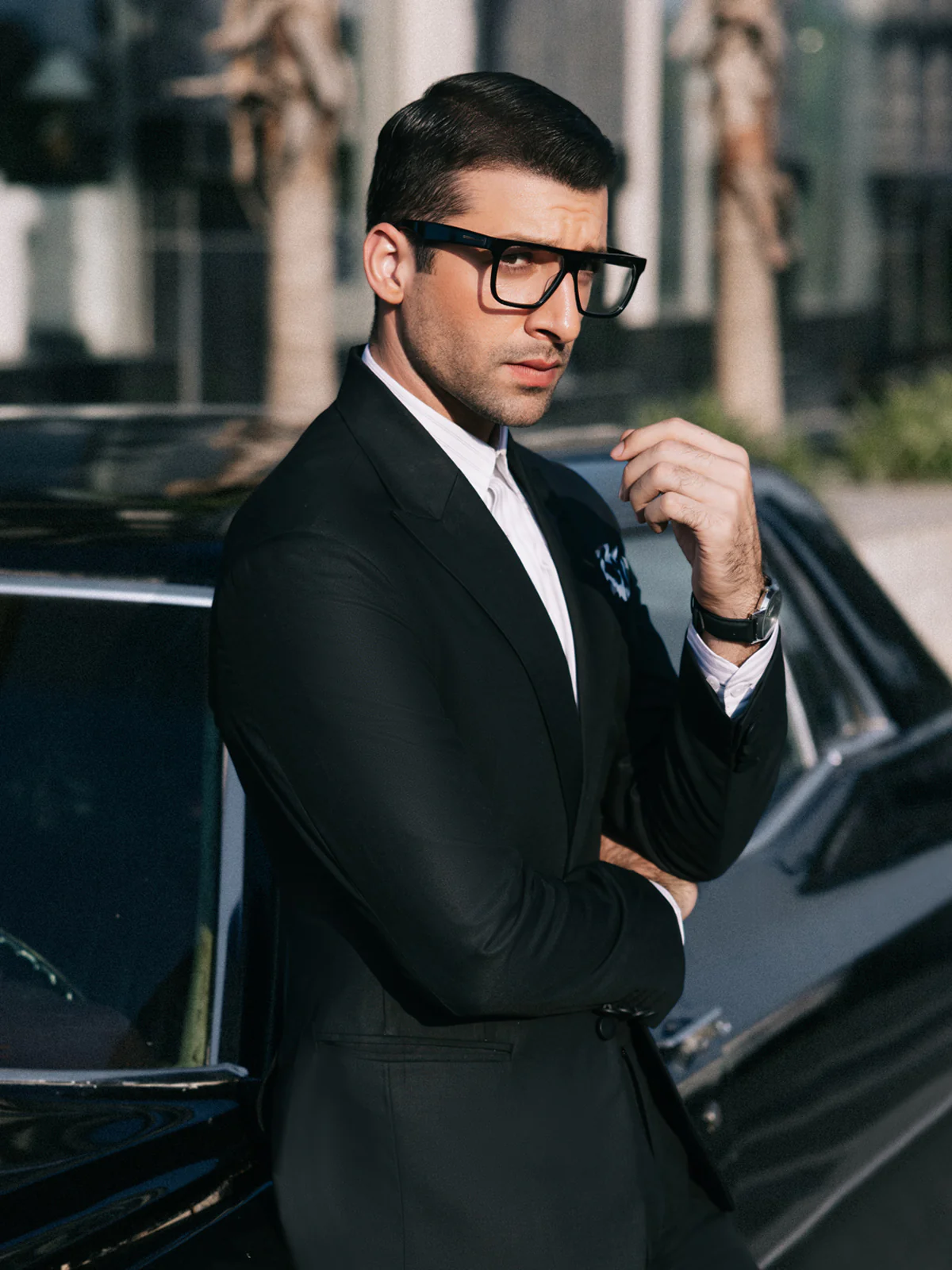 Men's Black Coat Pant - EMTCP23-6845 - Image 2